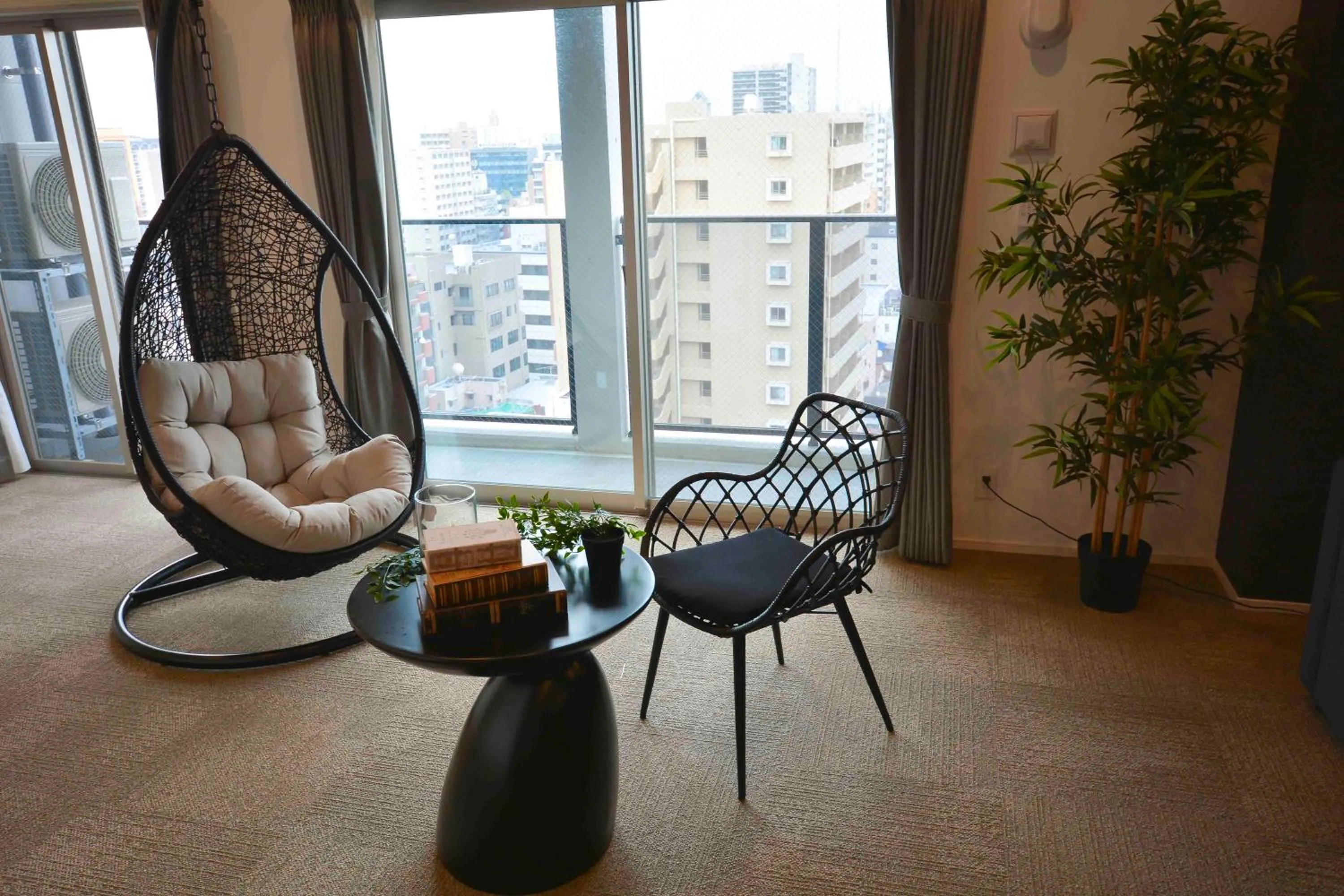 Living room in The Grand Residence Hotel Tenjin