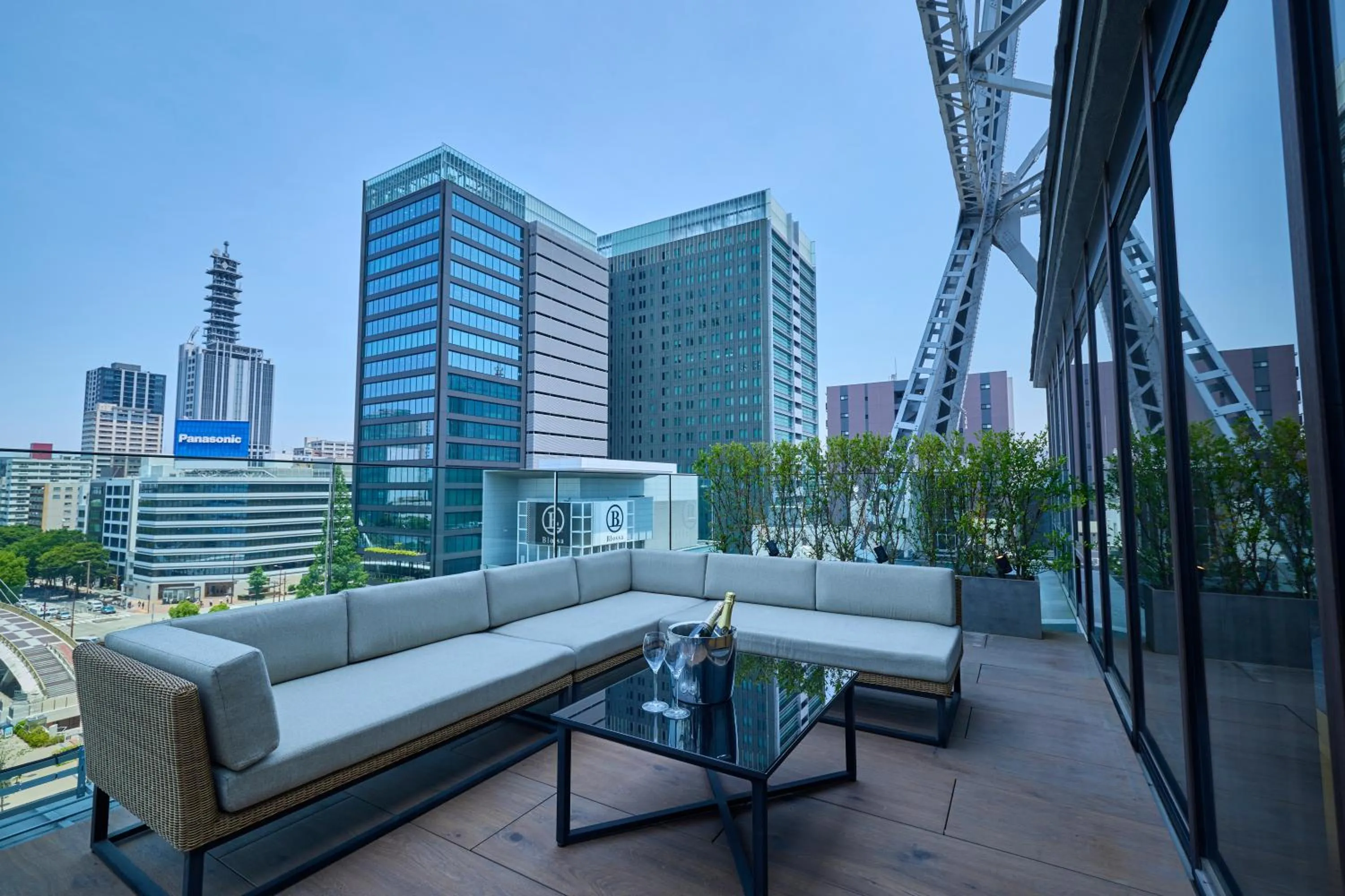 Balcony/Terrace in The Tower Hotel Nagoya