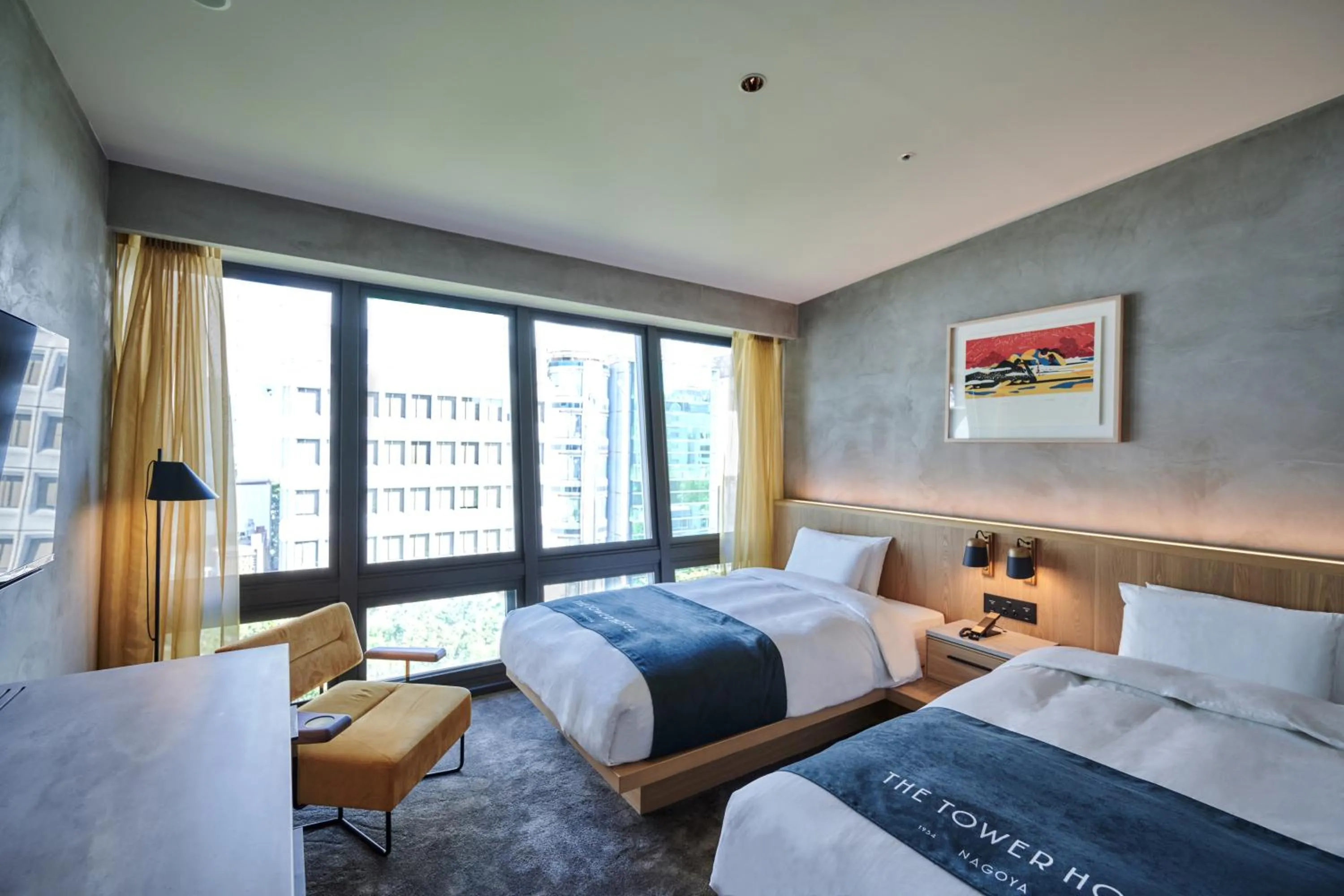 Photo of the whole room, Bed in The Tower Hotel Nagoya