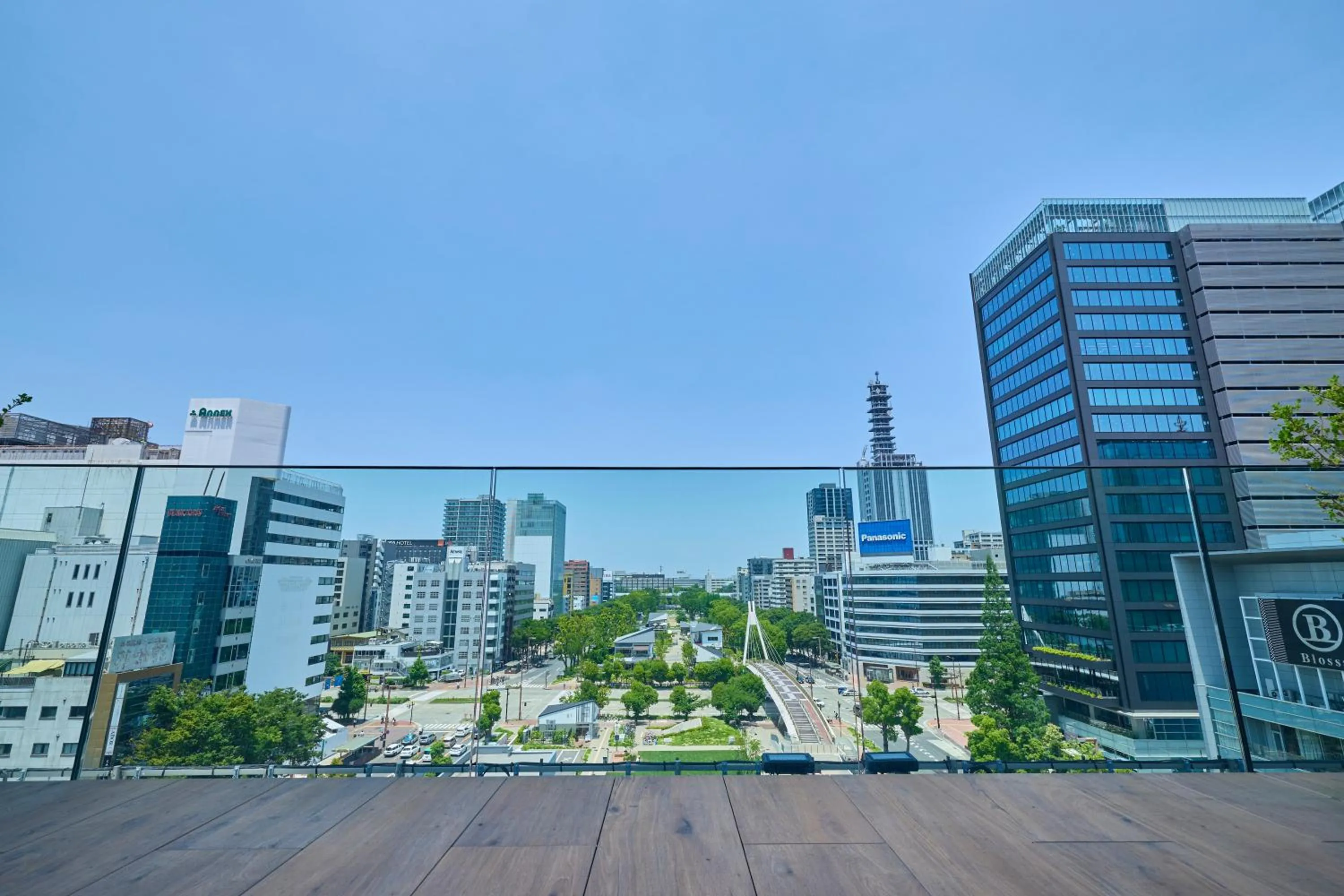 Property building in The Tower Hotel Nagoya