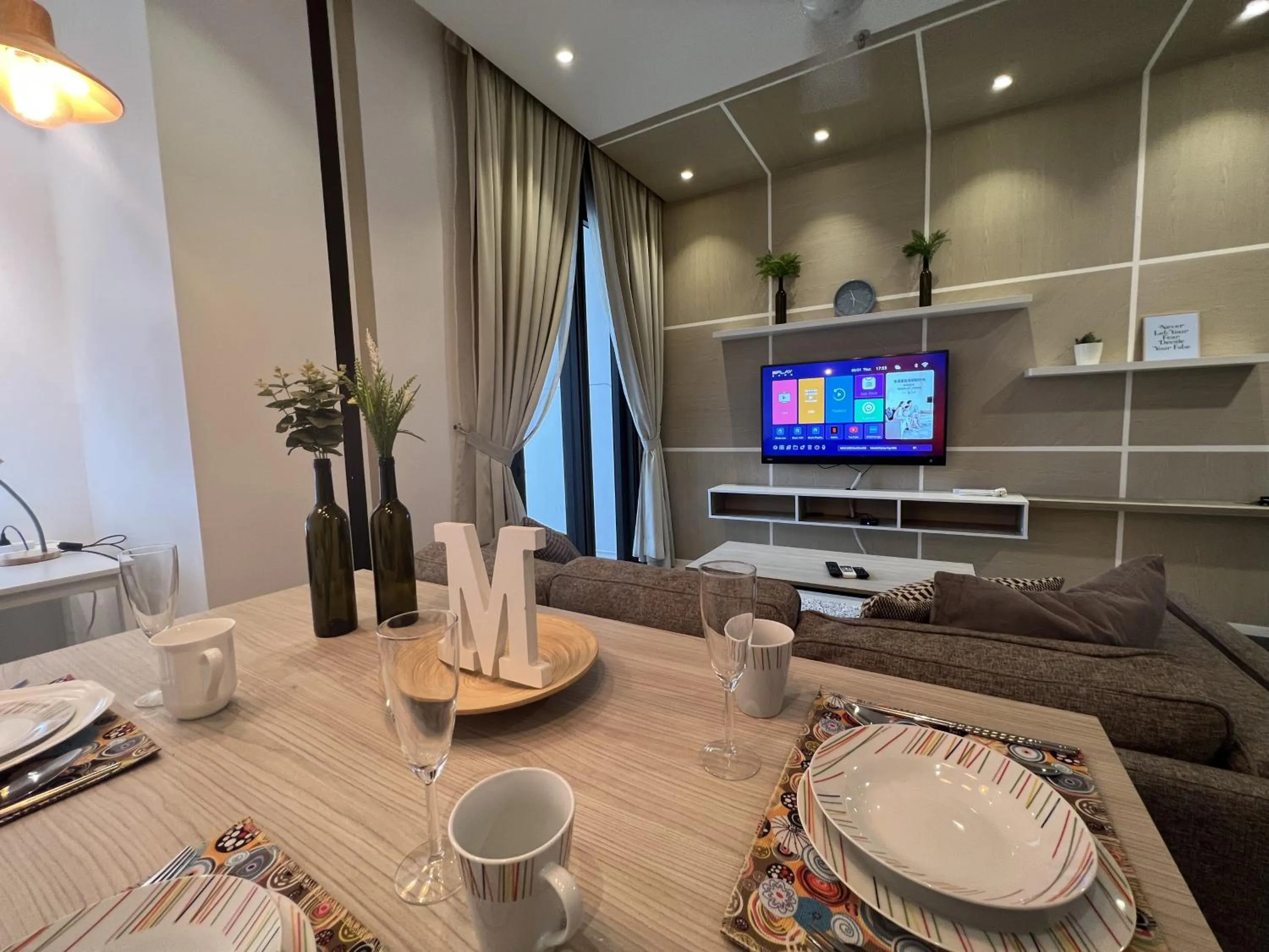 TV and multimedia in ARCORIS, MONT KIARA by MK HOME