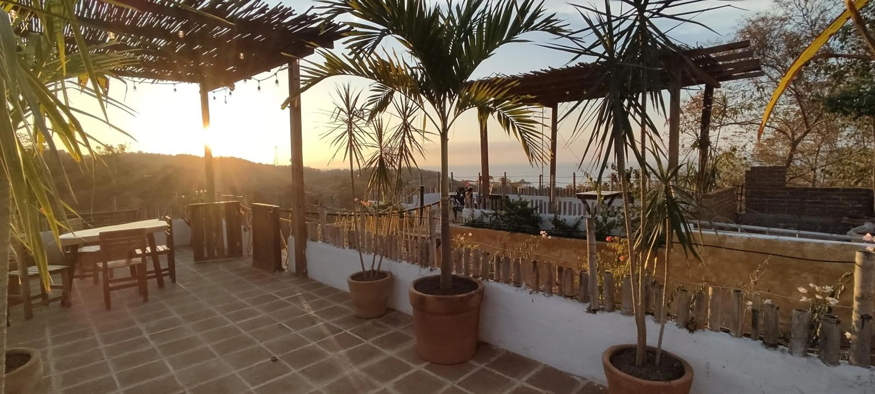 Balcony/Terrace in Hotel Quinto Sol