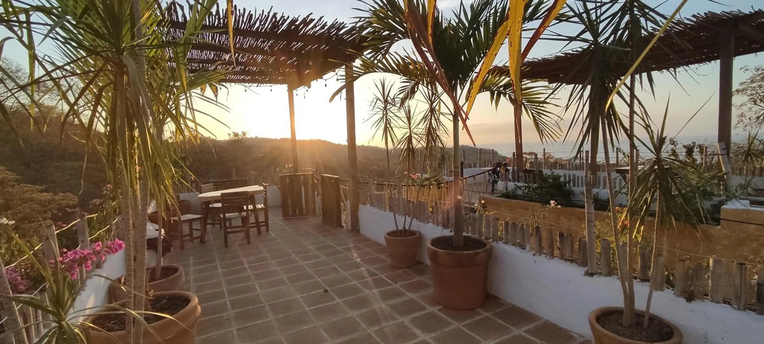 Balcony/Terrace in Hotel Quinto Sol