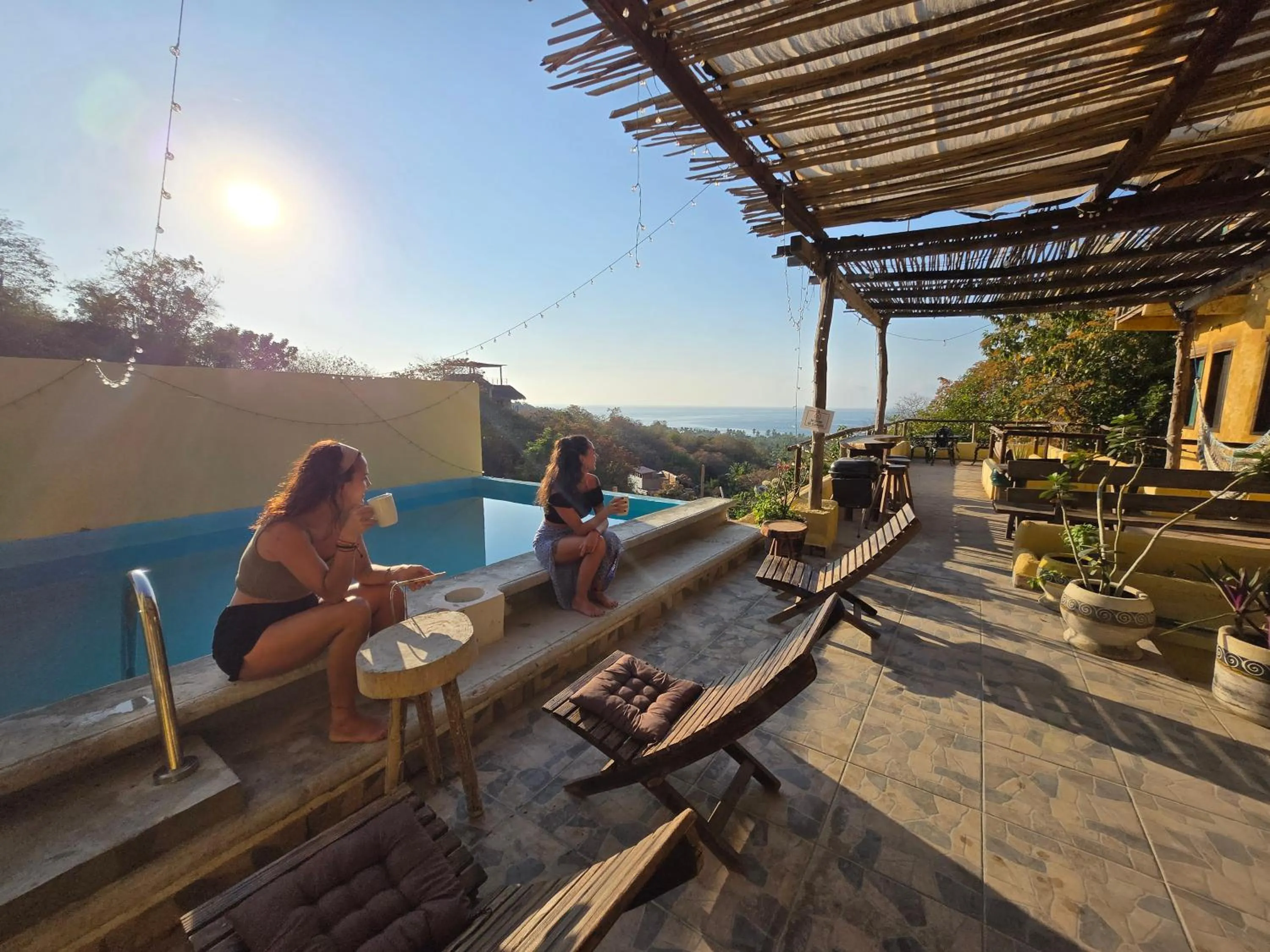 Balcony/Terrace in Hotel Quinto Sol