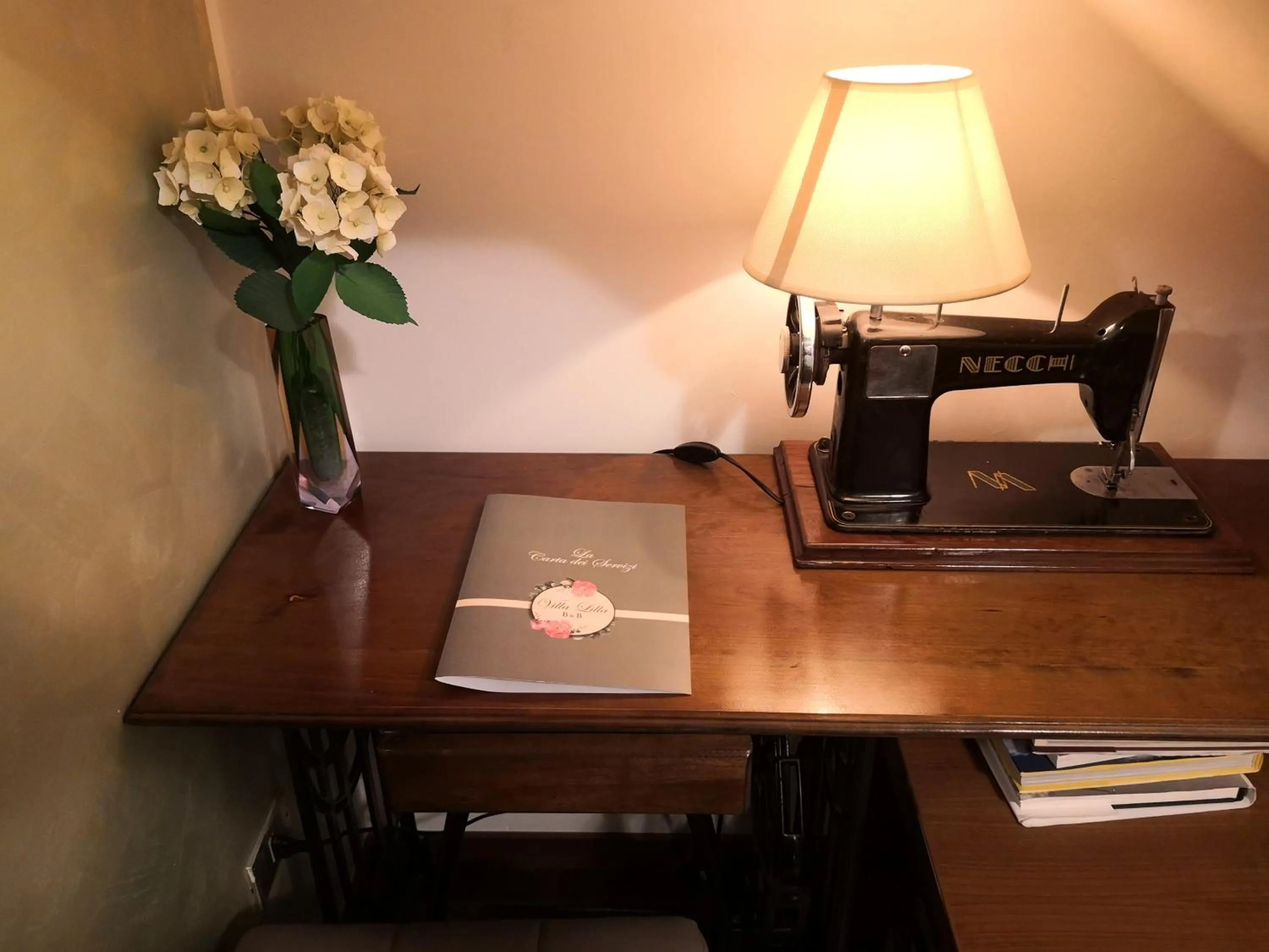 Seating area in B&B Villa Lilla