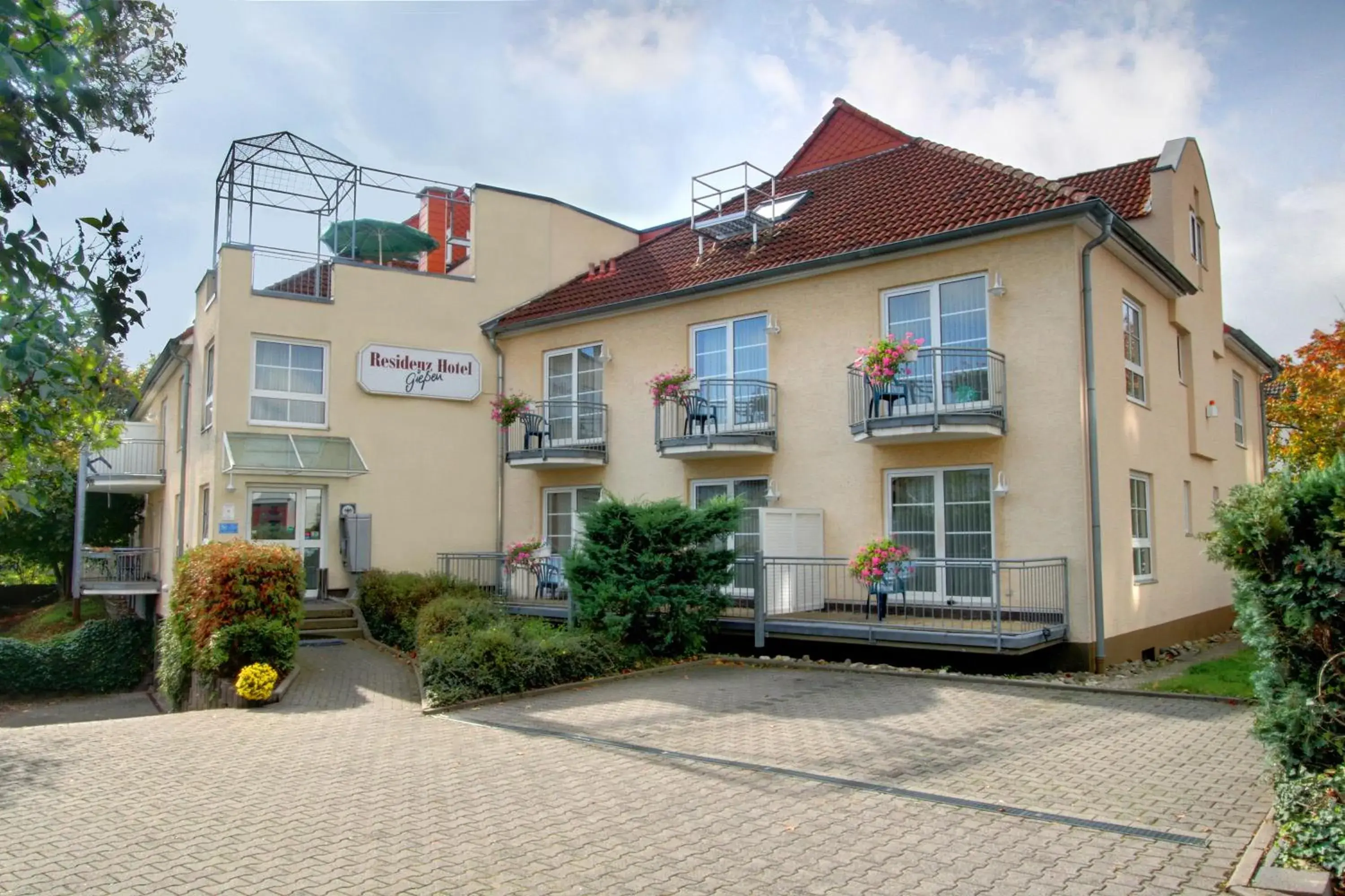 Property building in Residenz Hotel Giessen Property building in Residenz Hotel Giessen
