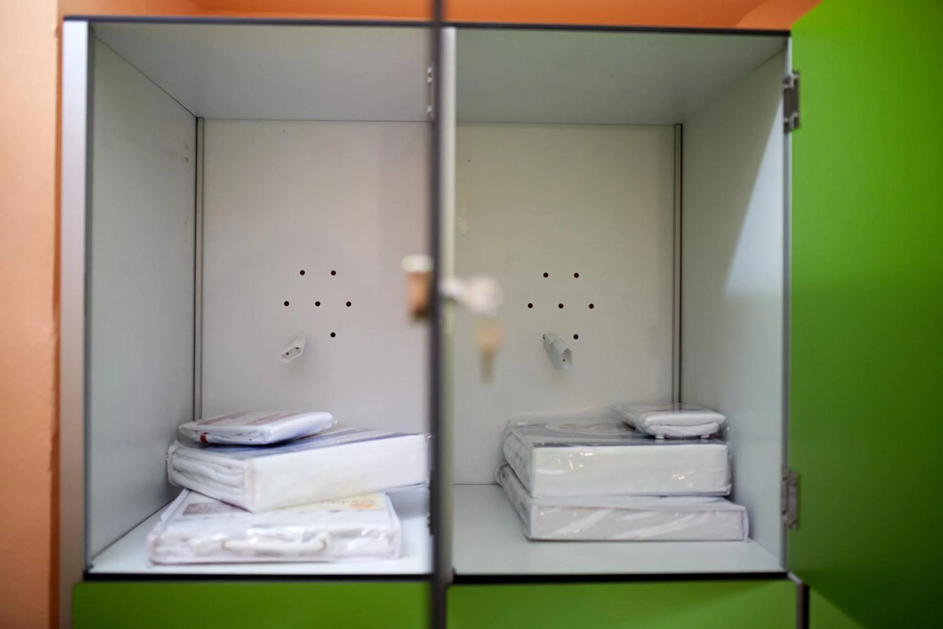 microwave in Charming Nerja Hostel