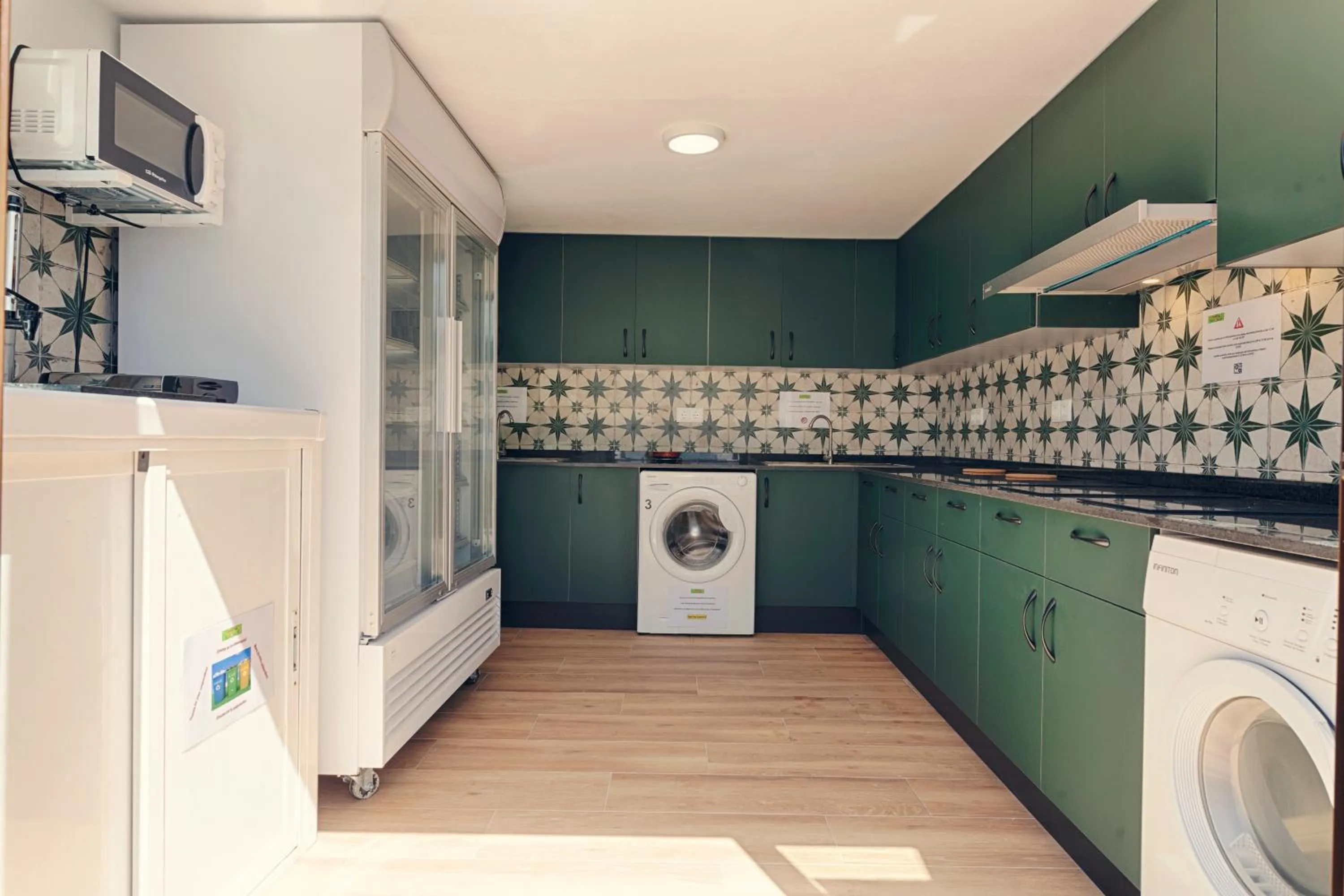 Kitchen or kitchenette in Charming Nerja Hostel