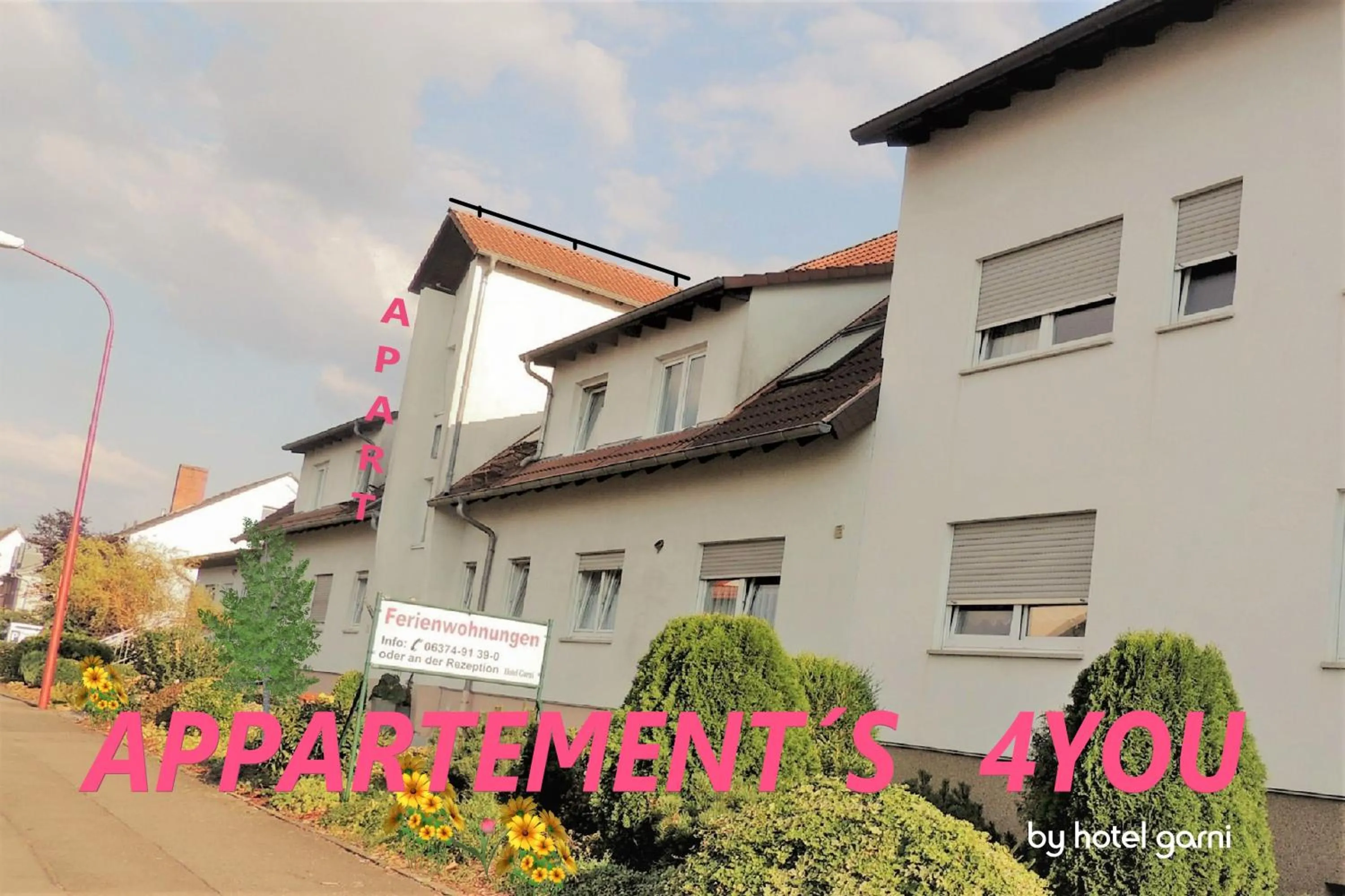 Property building in Appartements 4U Rodenbach
