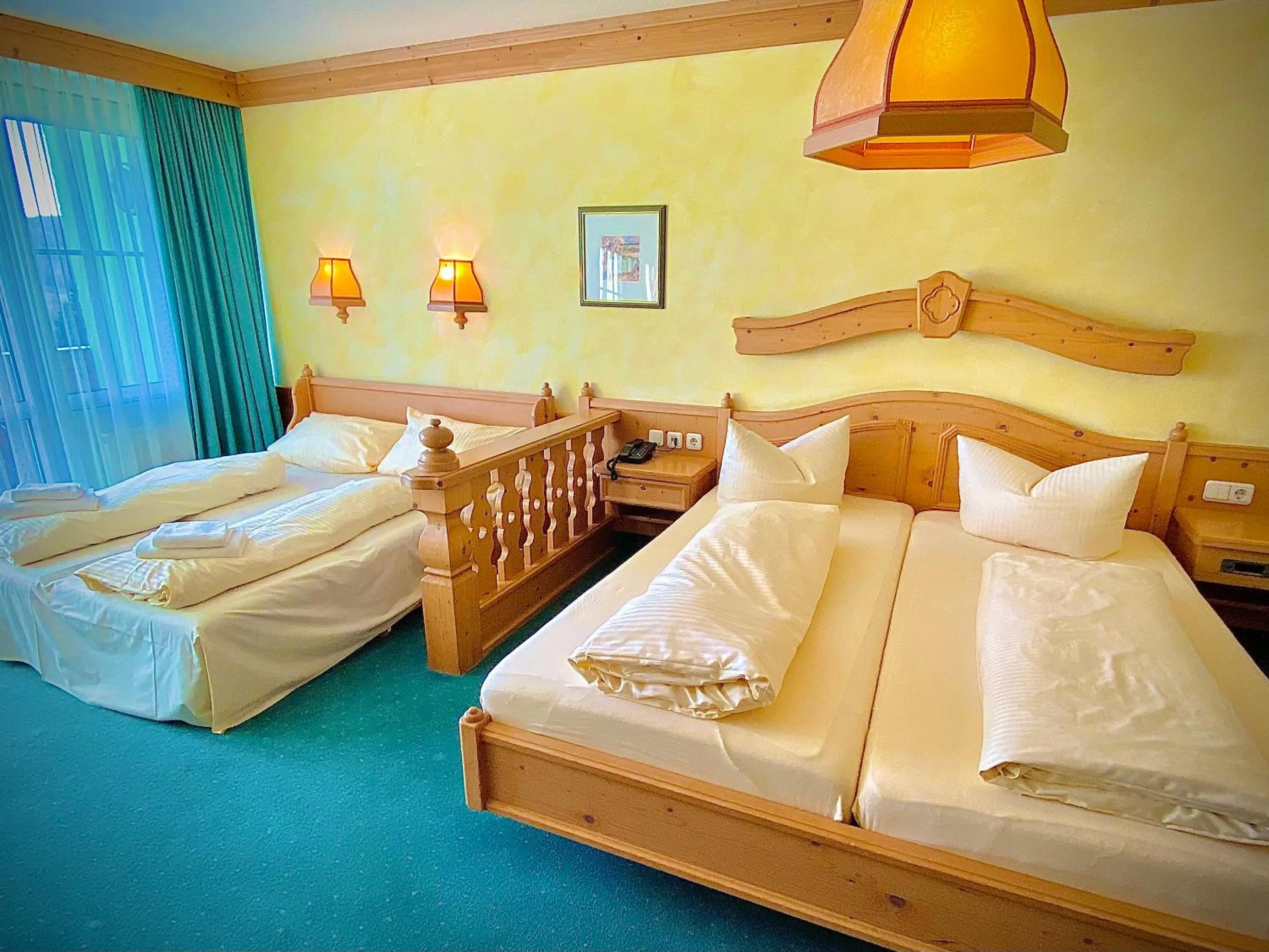 Bed in Meister BÄR HOTEL Frankenwald