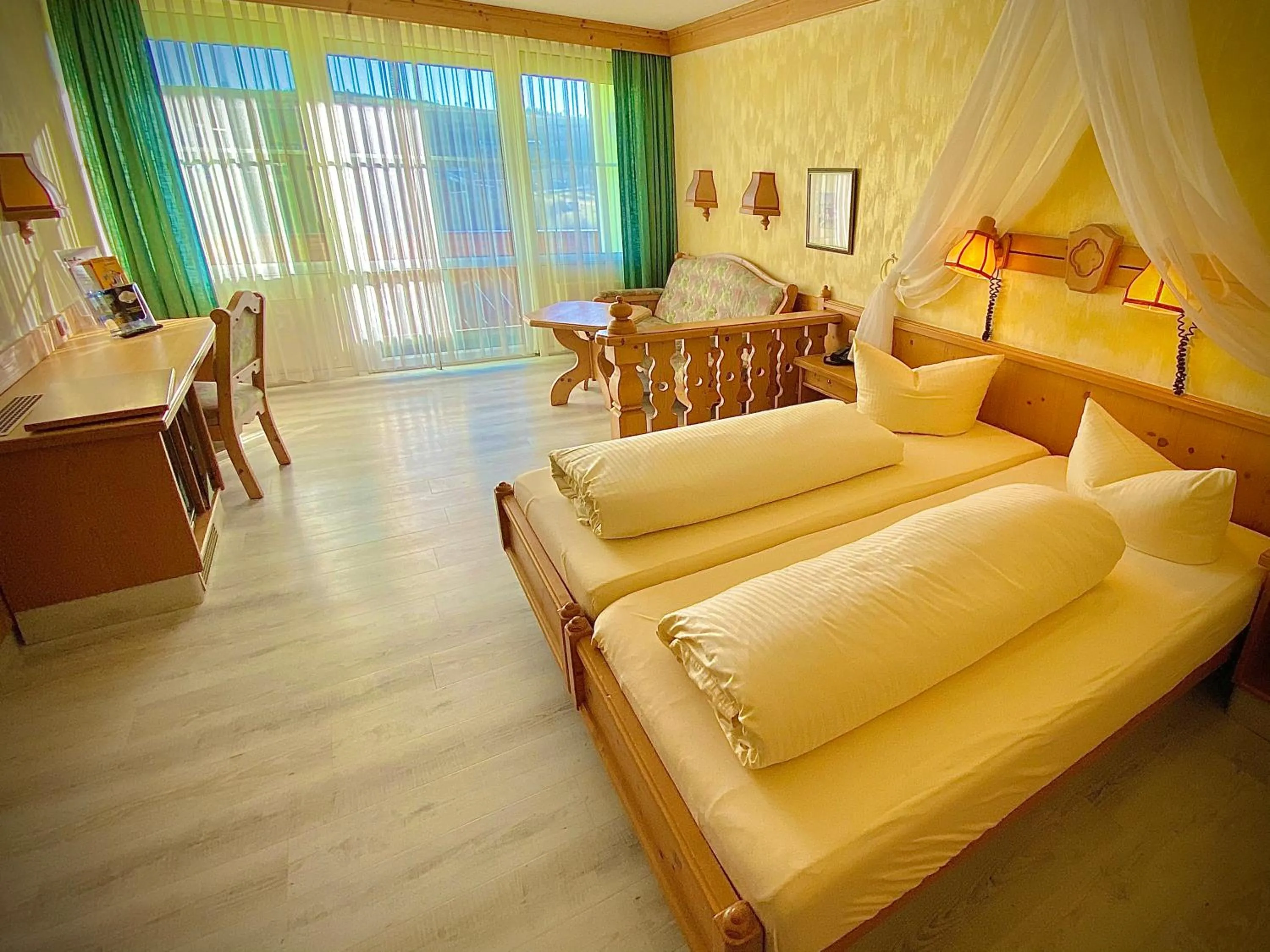 Bed in Meister BÄR HOTEL Frankenwald