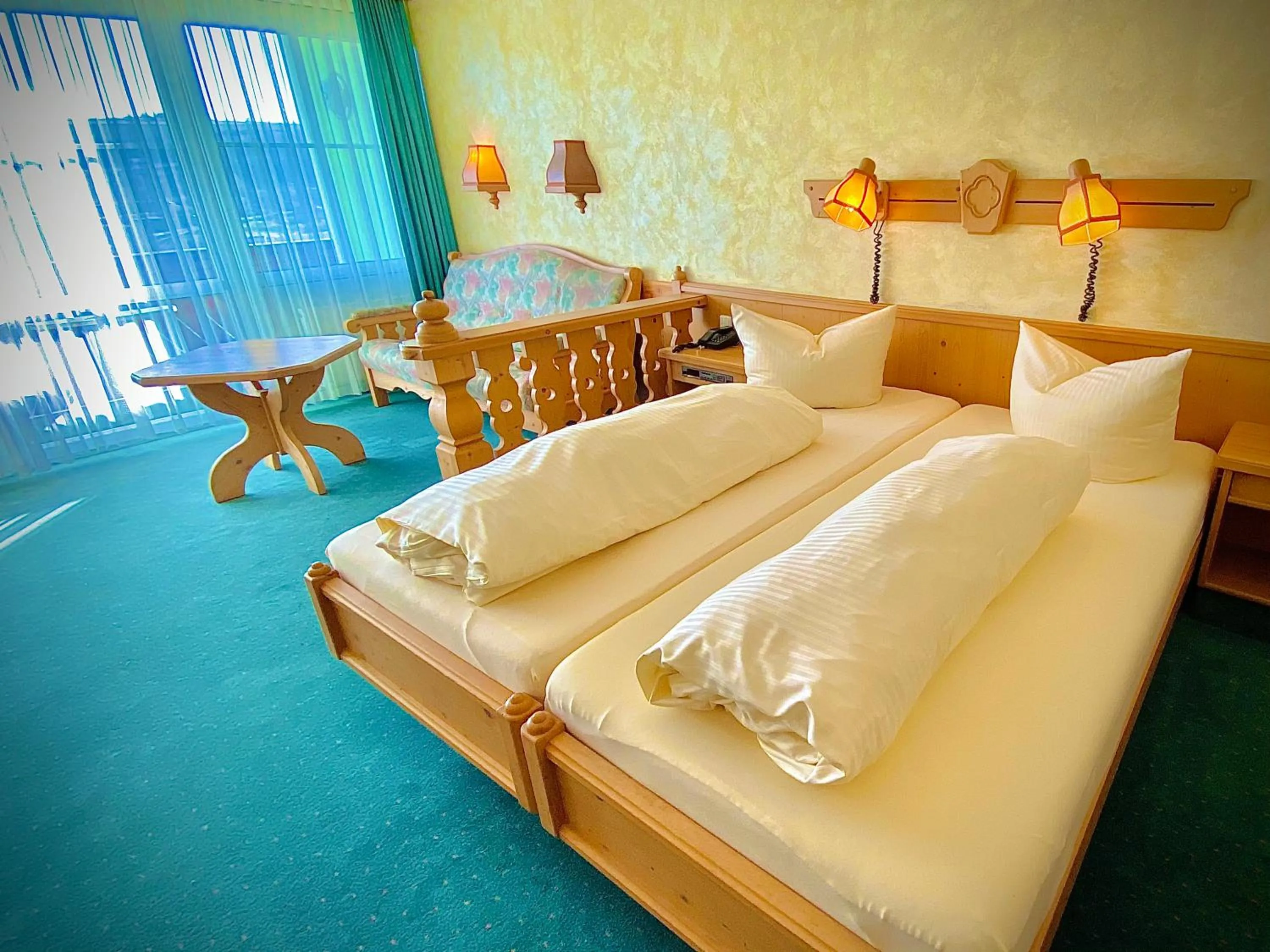 Bed in Meister BÄR HOTEL Frankenwald