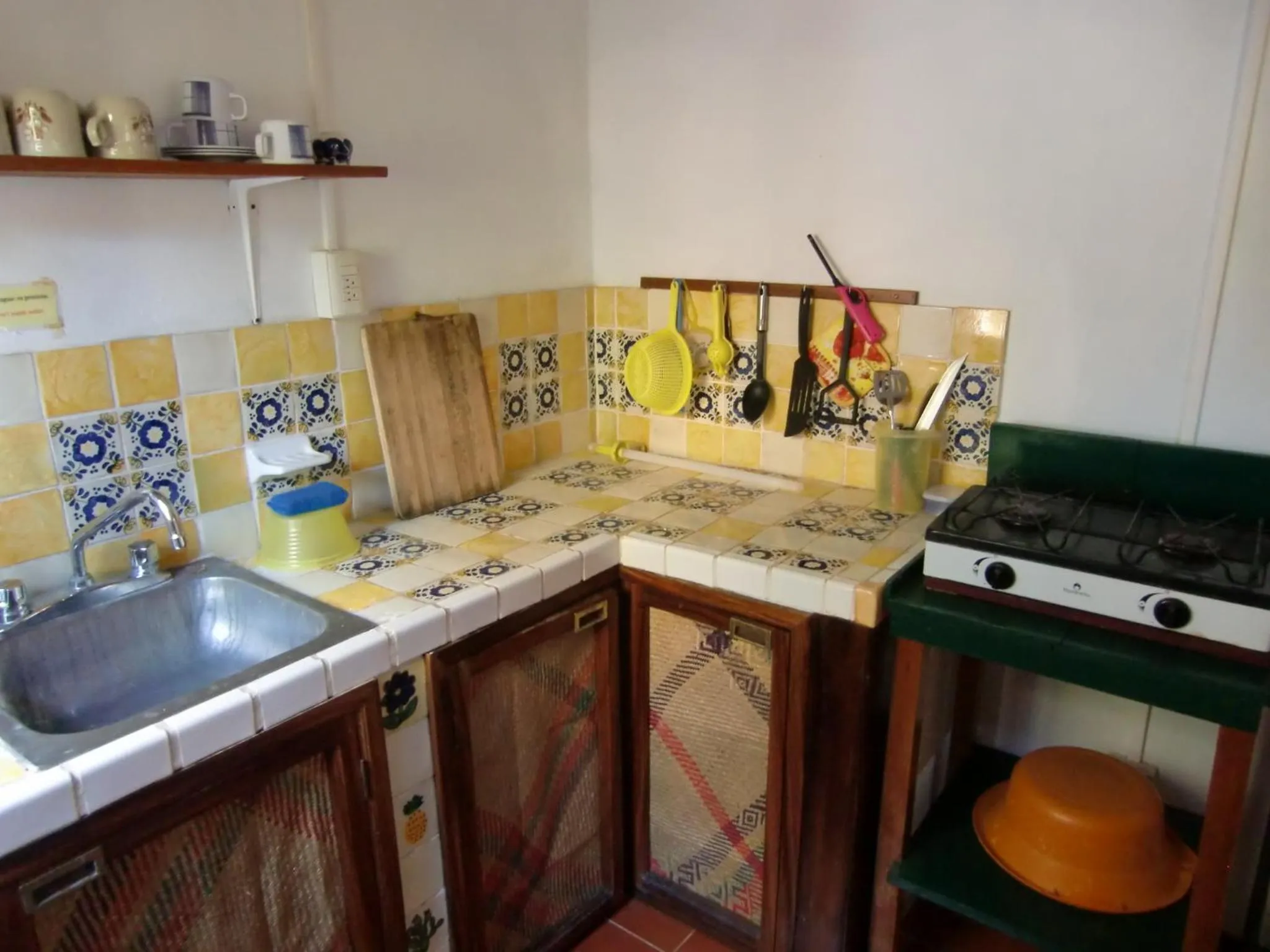 Kitchen or kitchenette in Villa Escondida