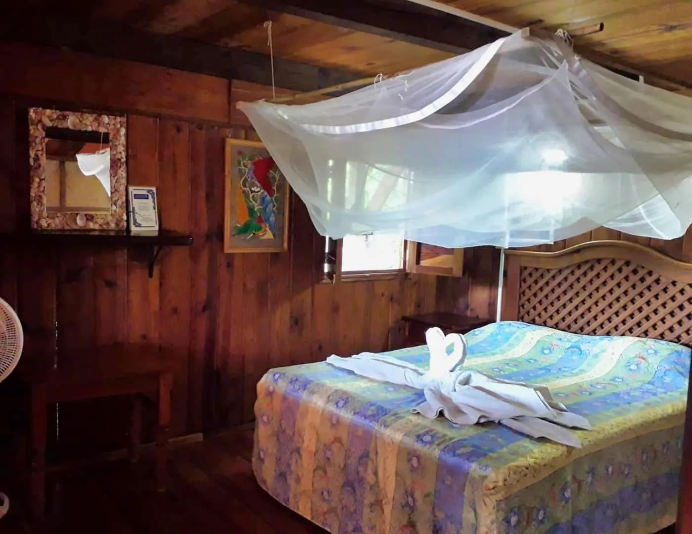 Bed in Villa Escondida