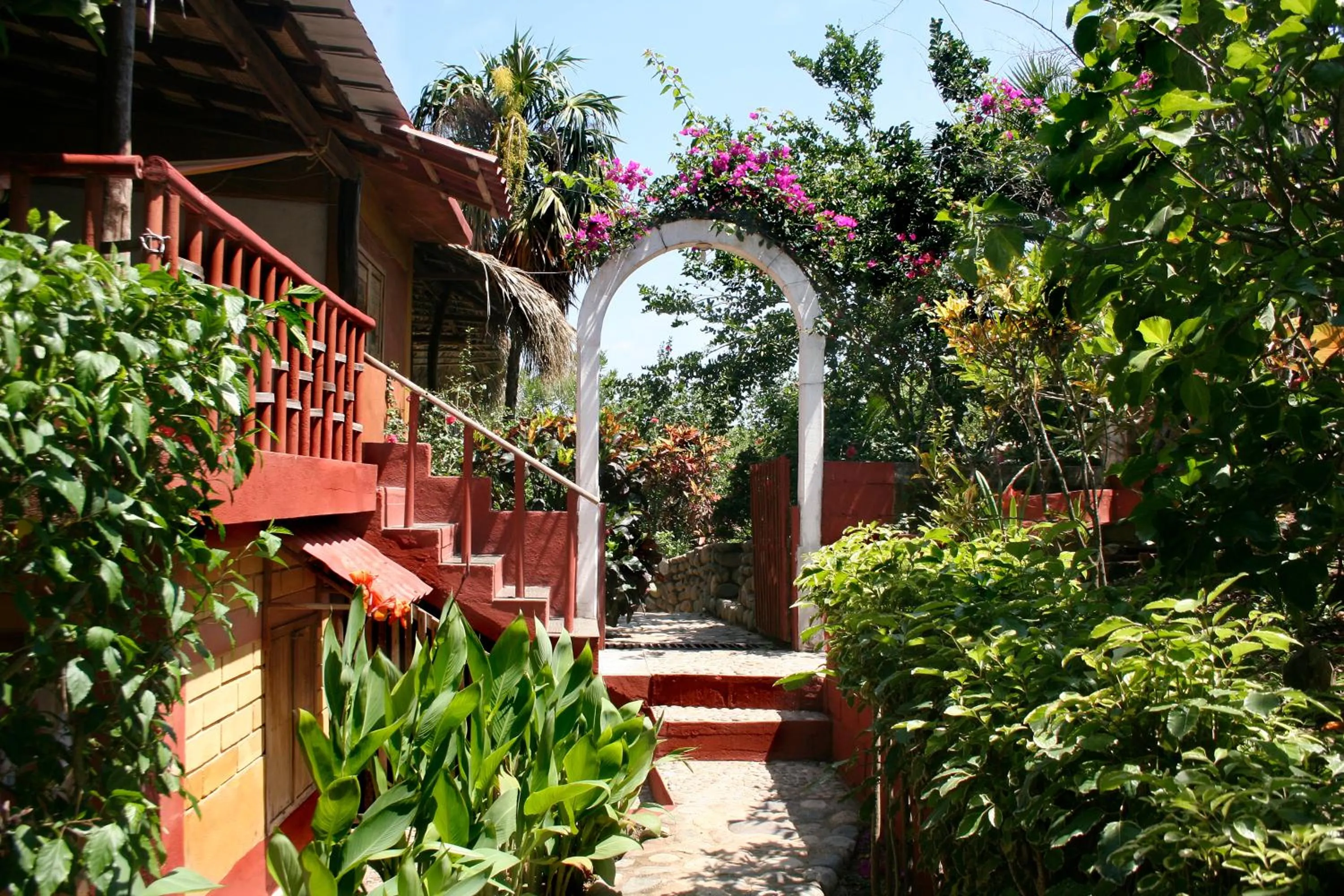 Garden in Villa Escondida