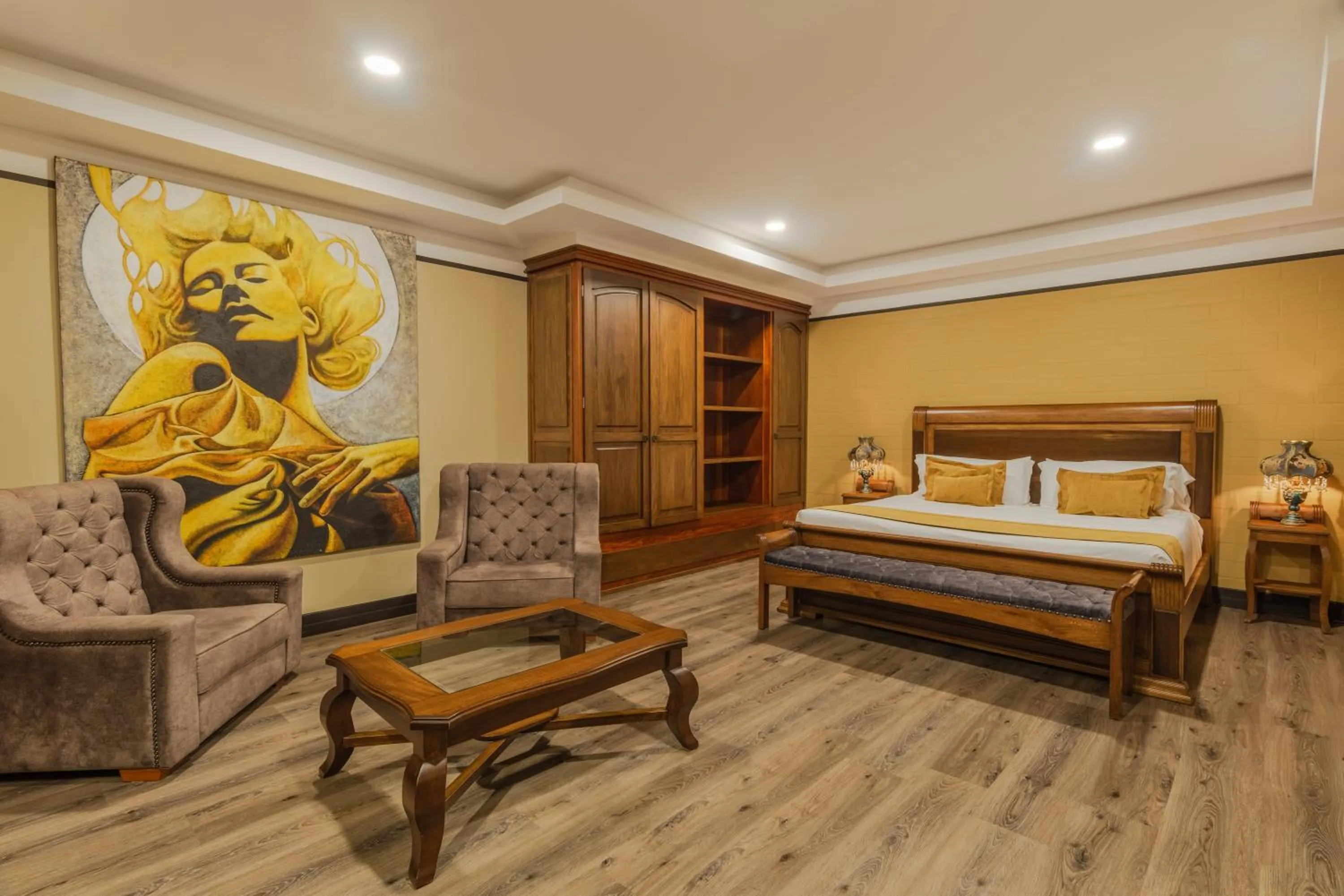 Photo of the whole room, Bed in Hotel Du Parc