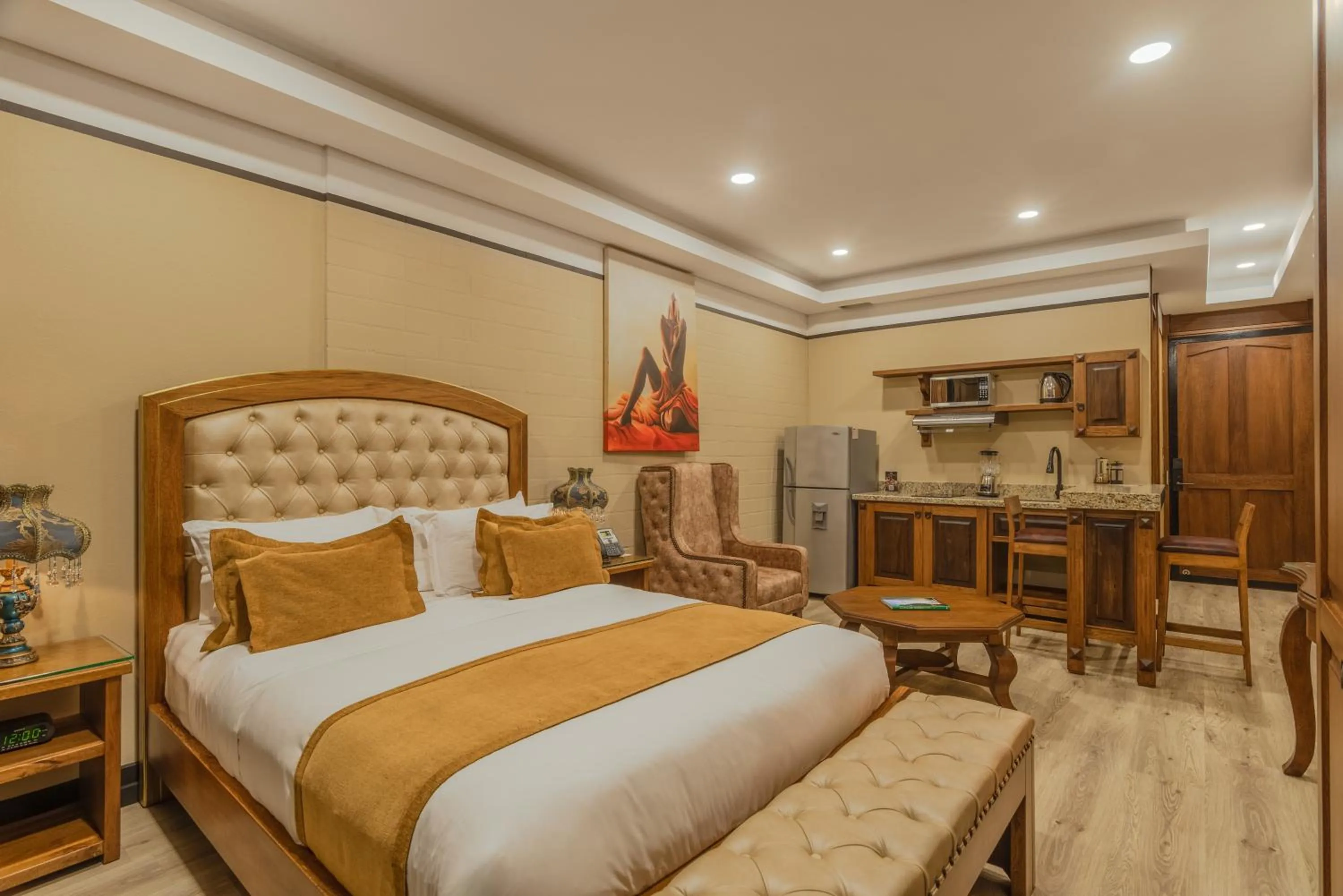 Photo of the whole room, Bed in Hotel Du Parc