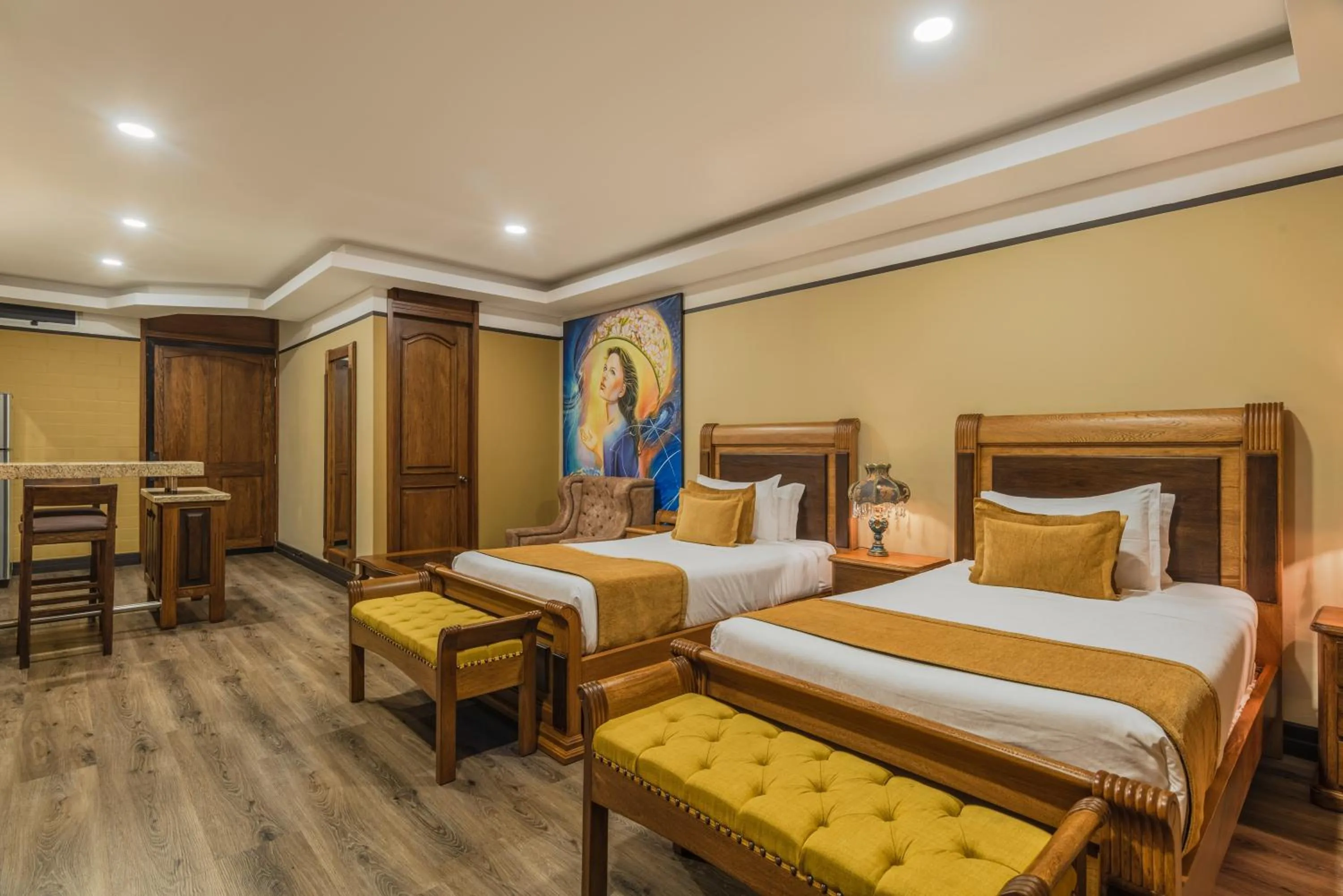 Photo of the whole room, Bed in Hotel Du Parc