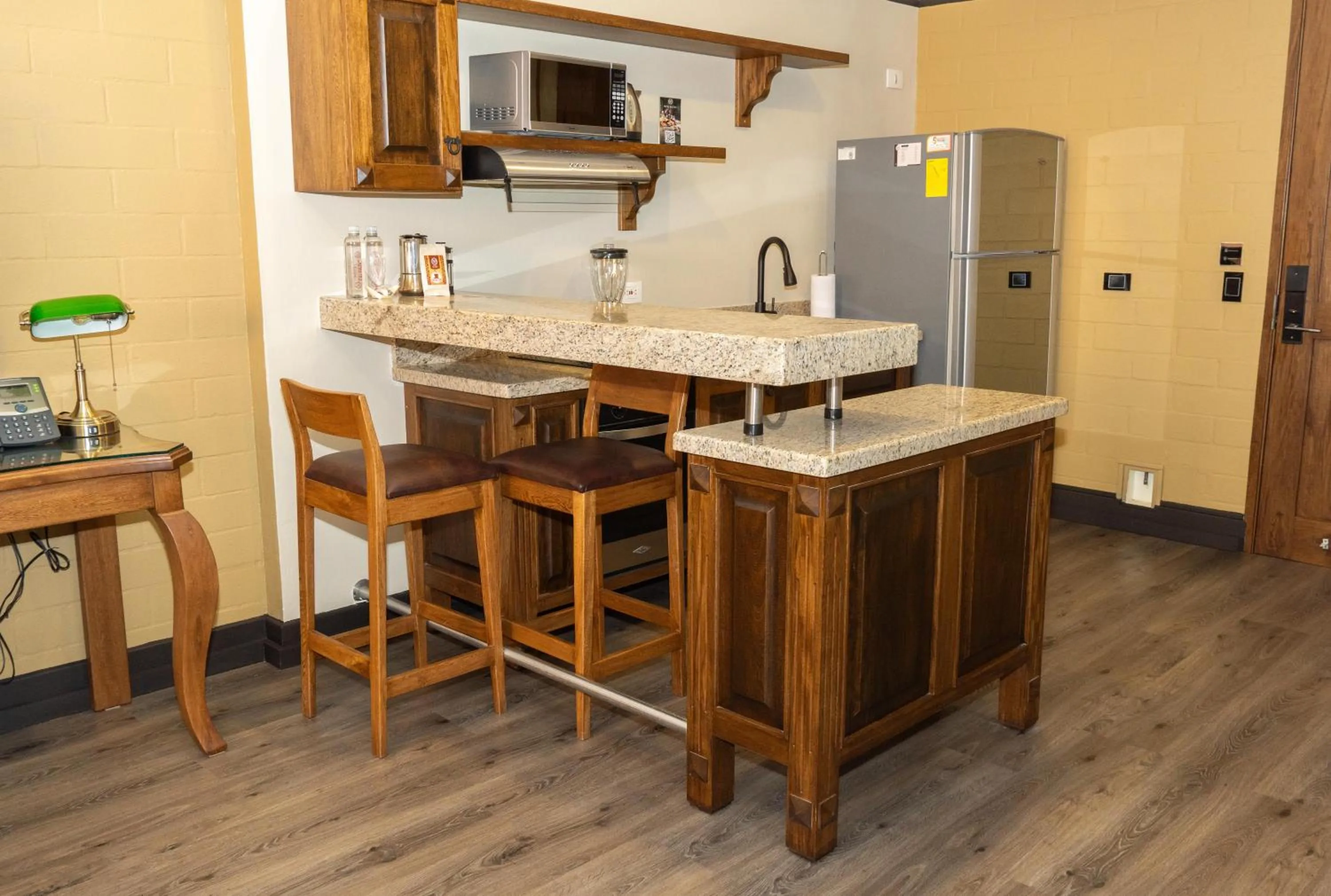 kitchen in Hotel Du Parc