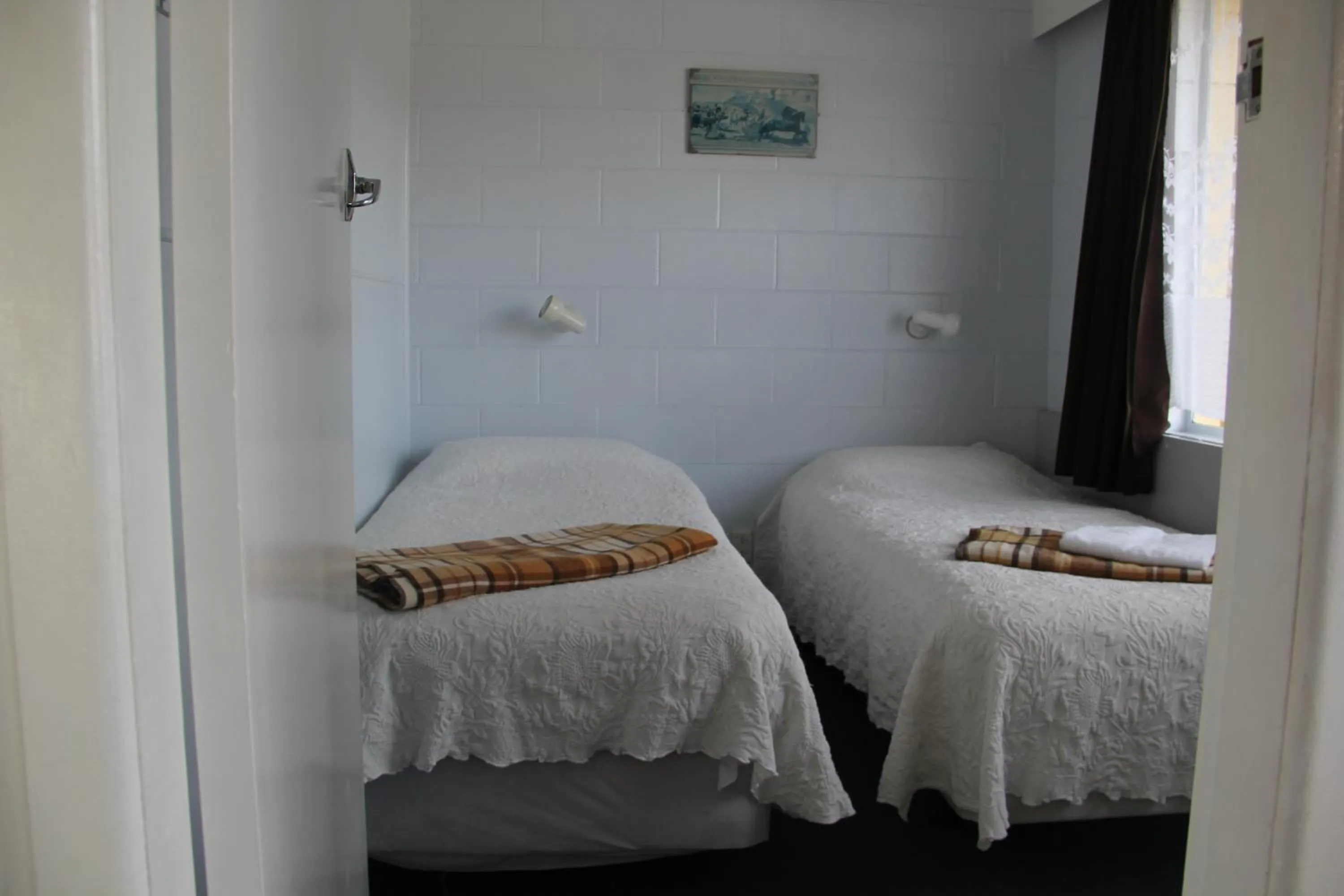 Bedroom, Bed in Taihape Motels