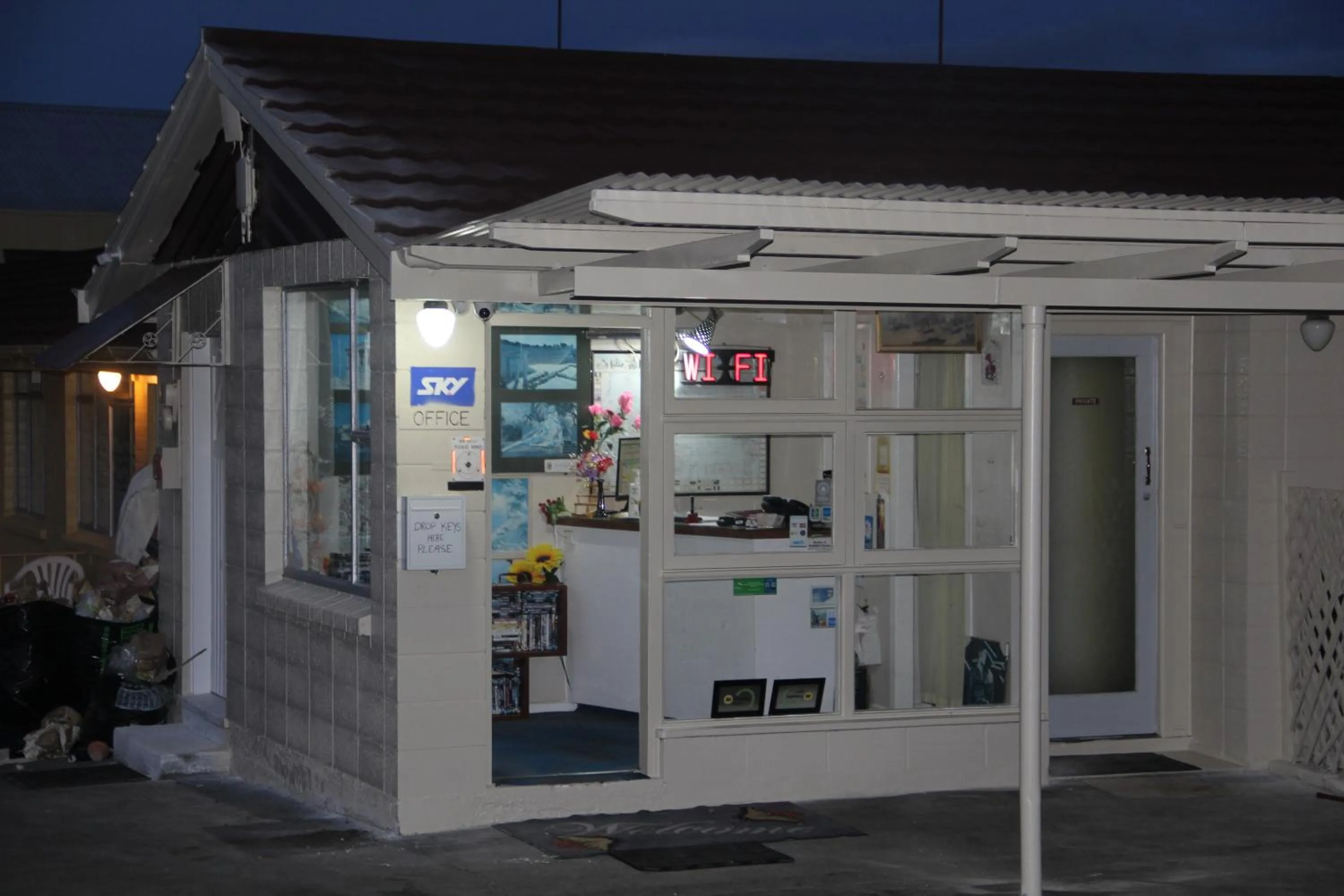 Property building in Taihape Motels