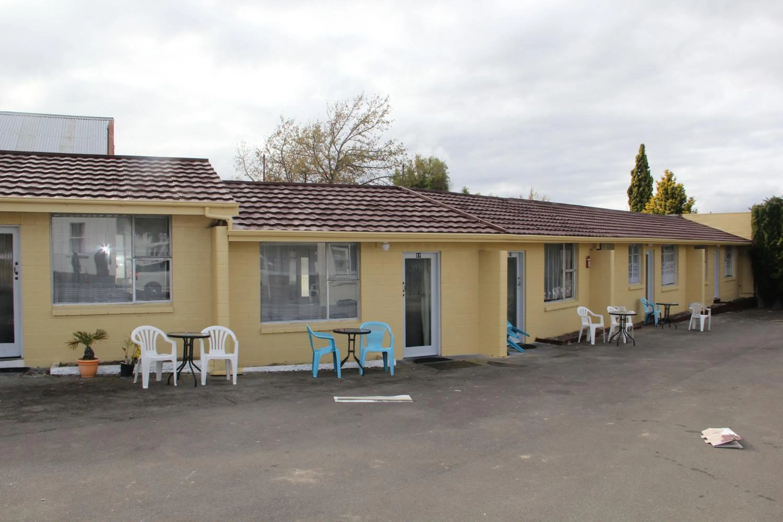 Property building in Taihape Motels