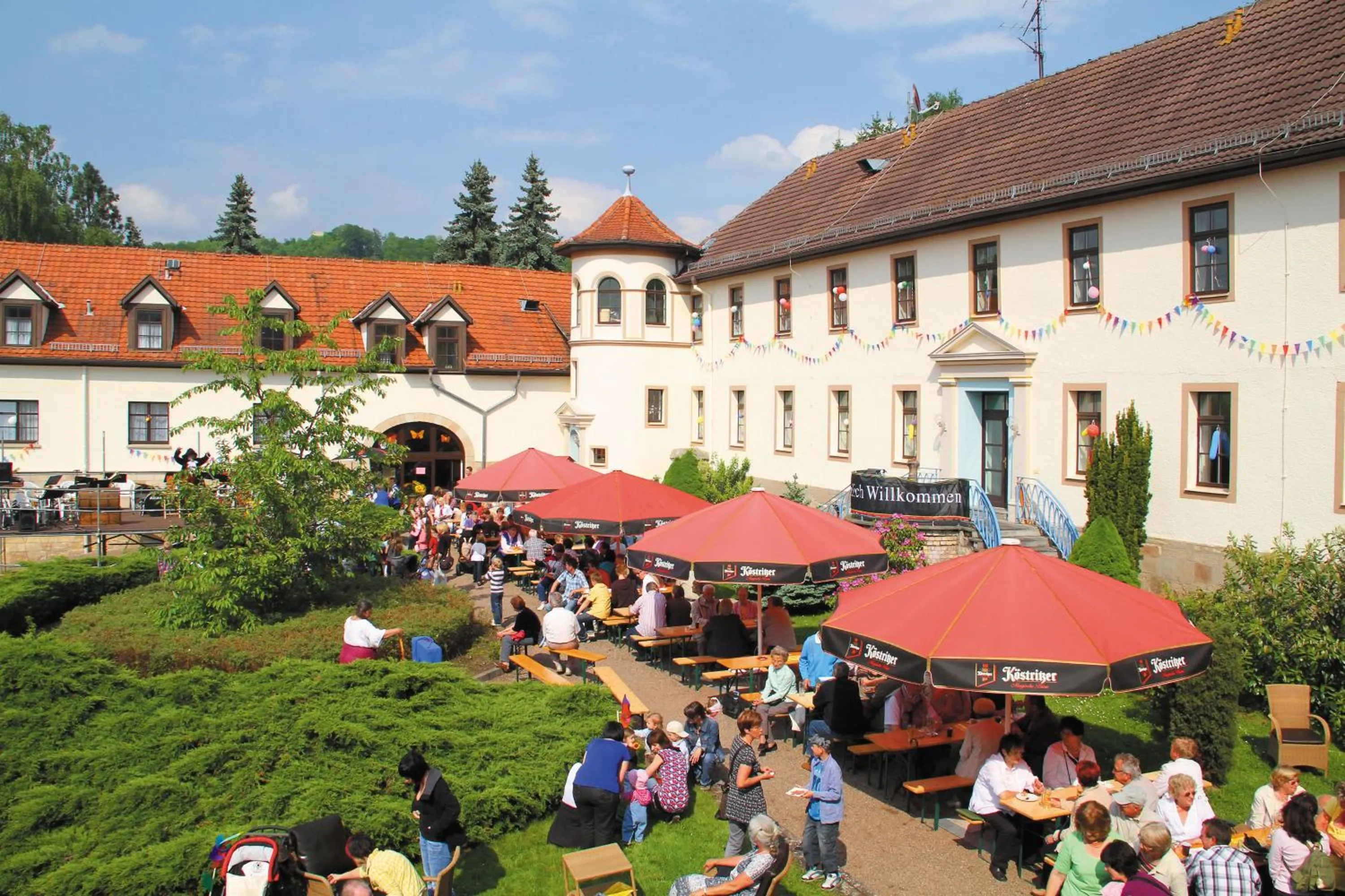 Garden in Hotel Fröbelhof