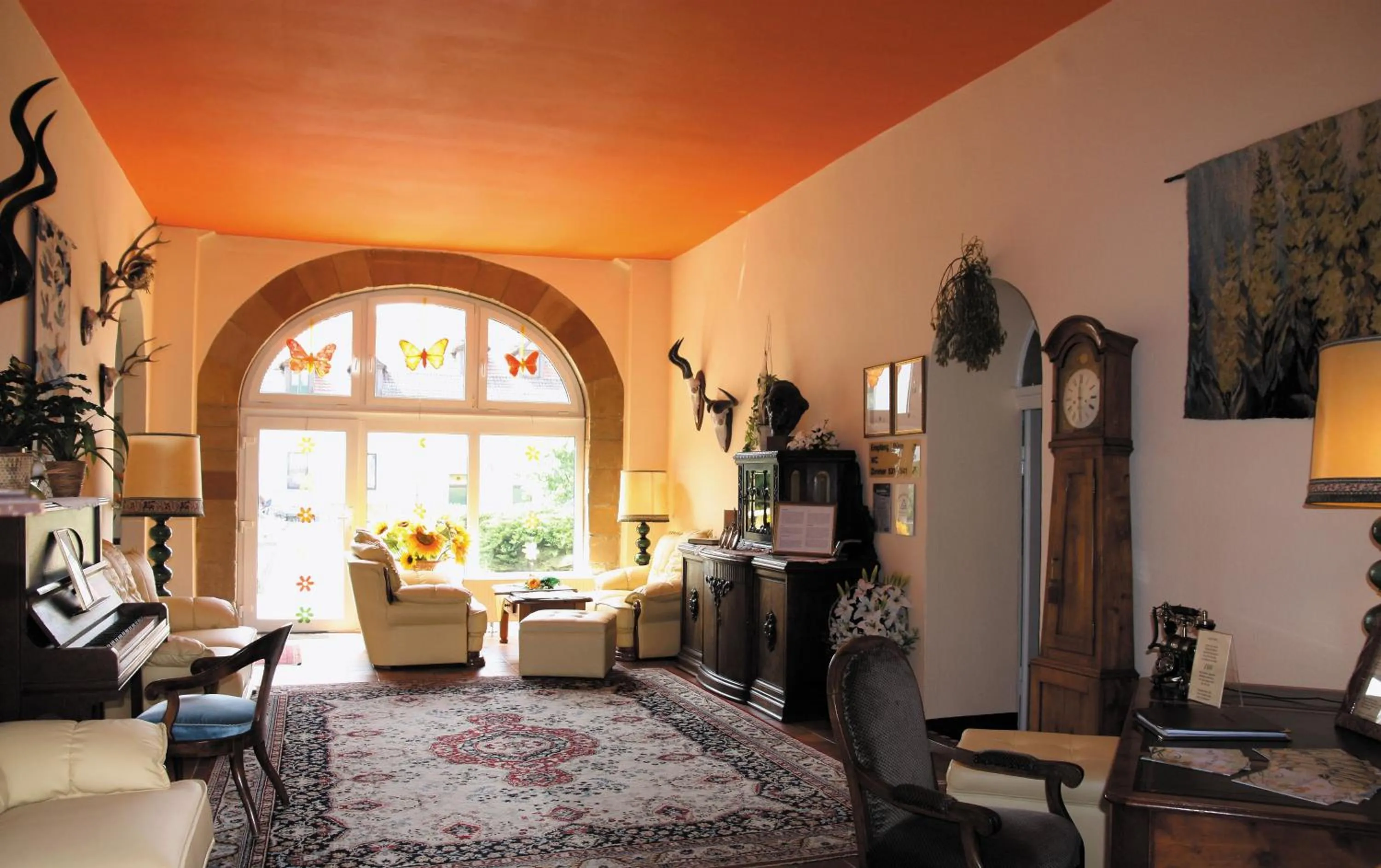Lobby or reception in Hotel Fröbelhof