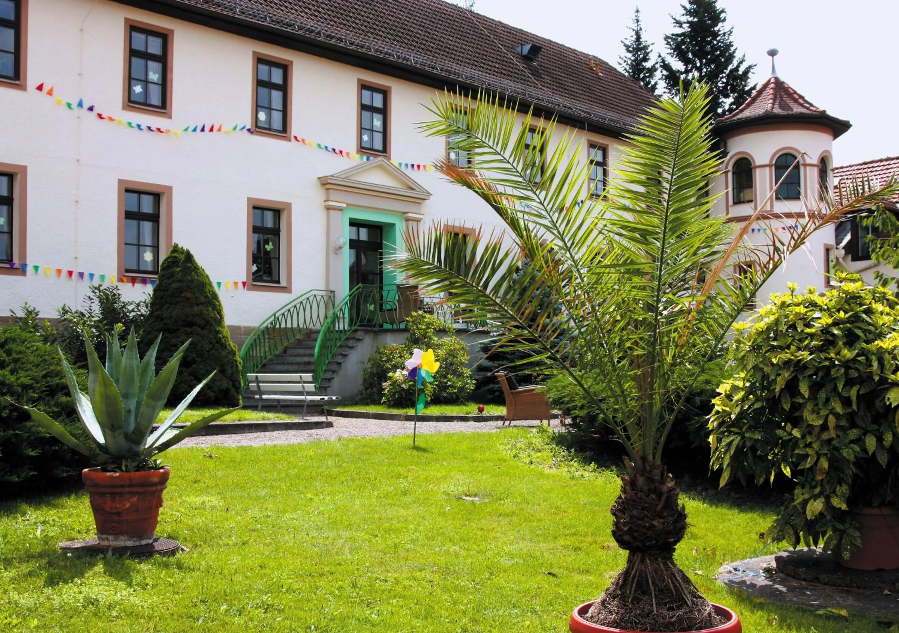 Garden in Hotel Fröbelhof