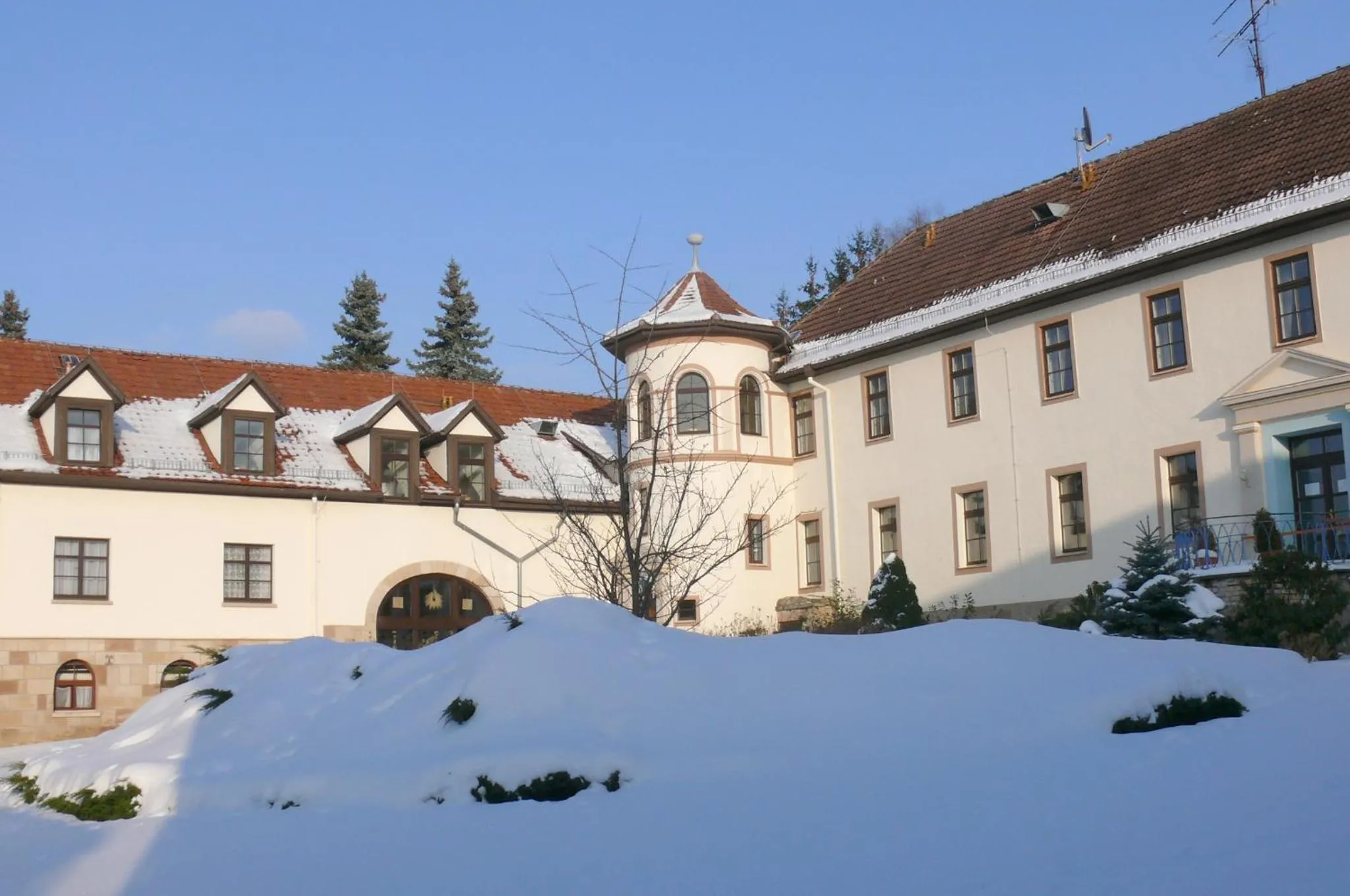 Garden in Hotel Fröbelhof