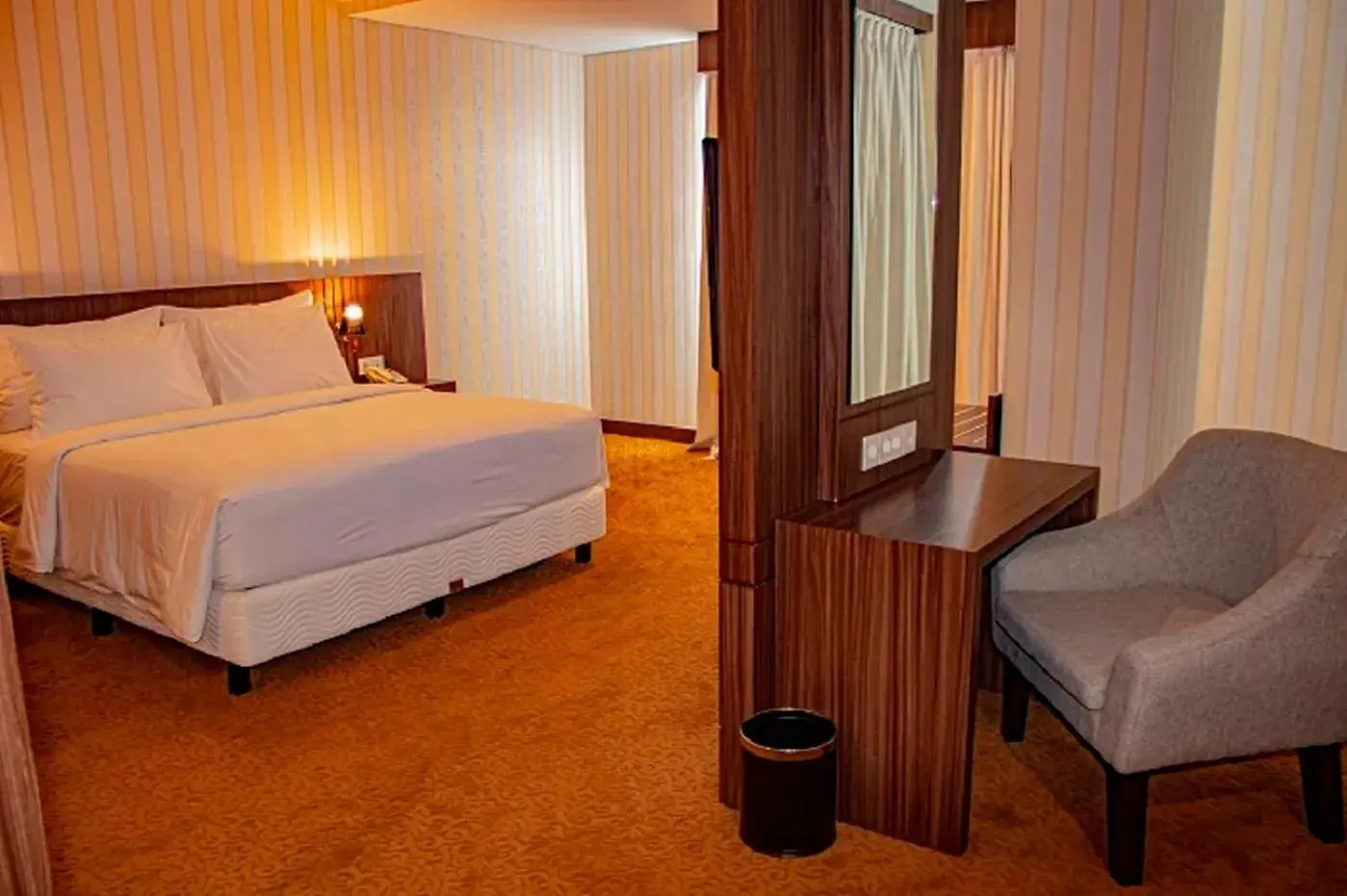 Bed in Labersa Hotel & Convention Center Toba Balige Bed in Labersa Hotel & Convention Center Toba Balige