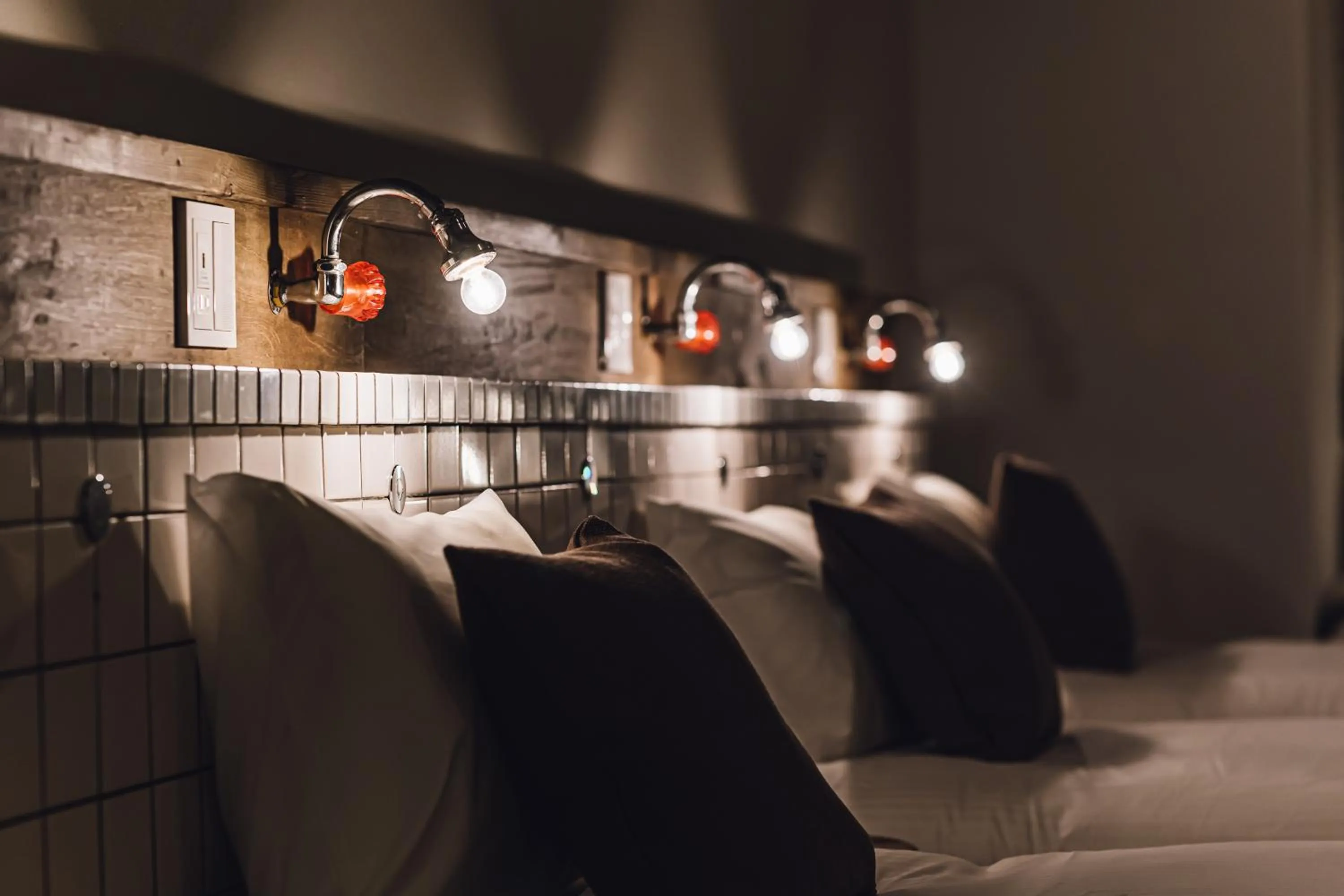 Bed in Yamahana Onsen Tonden Japanese Inn