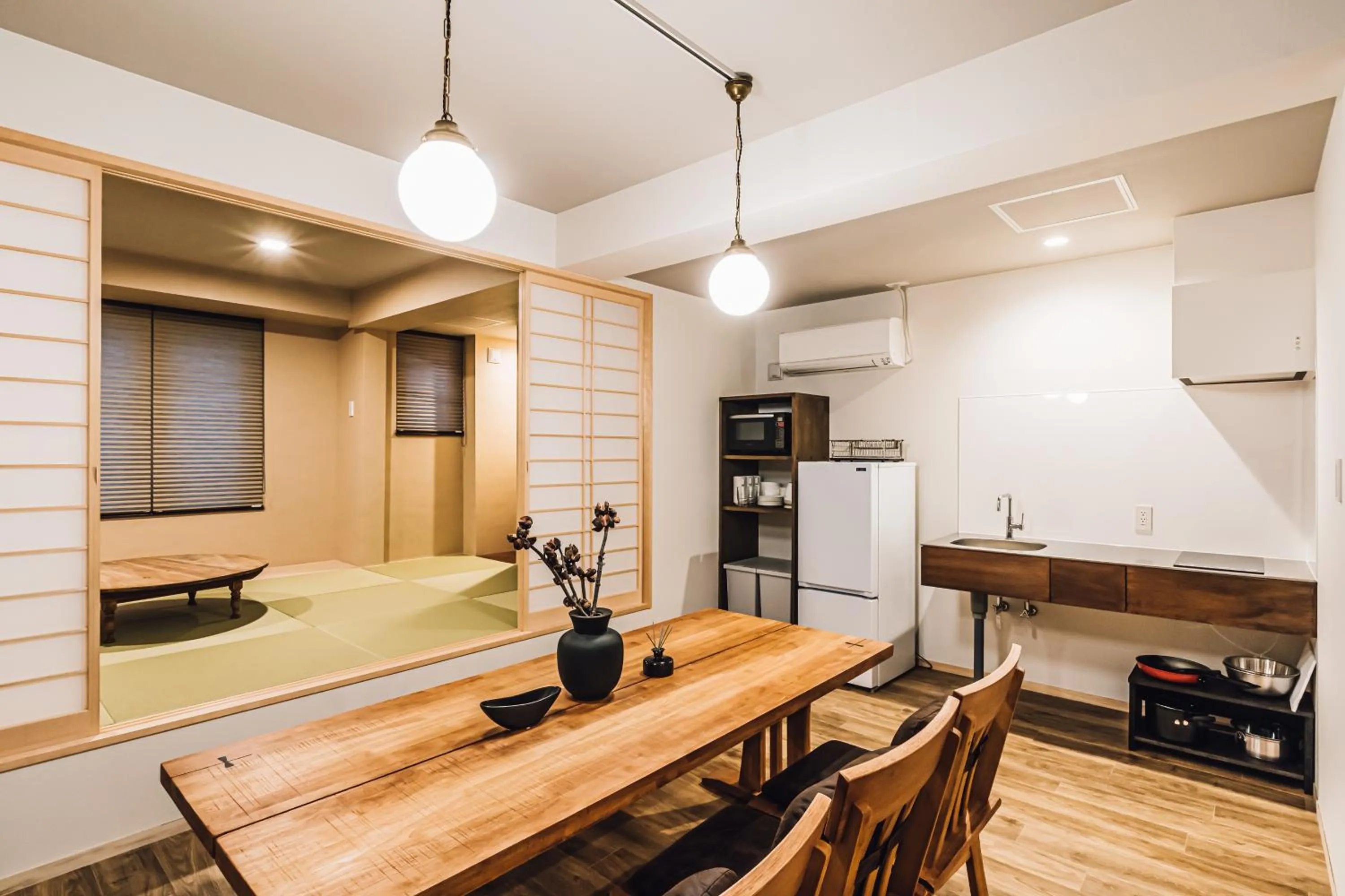 Dining area in Yamahana Onsen Tonden Japanese Inn