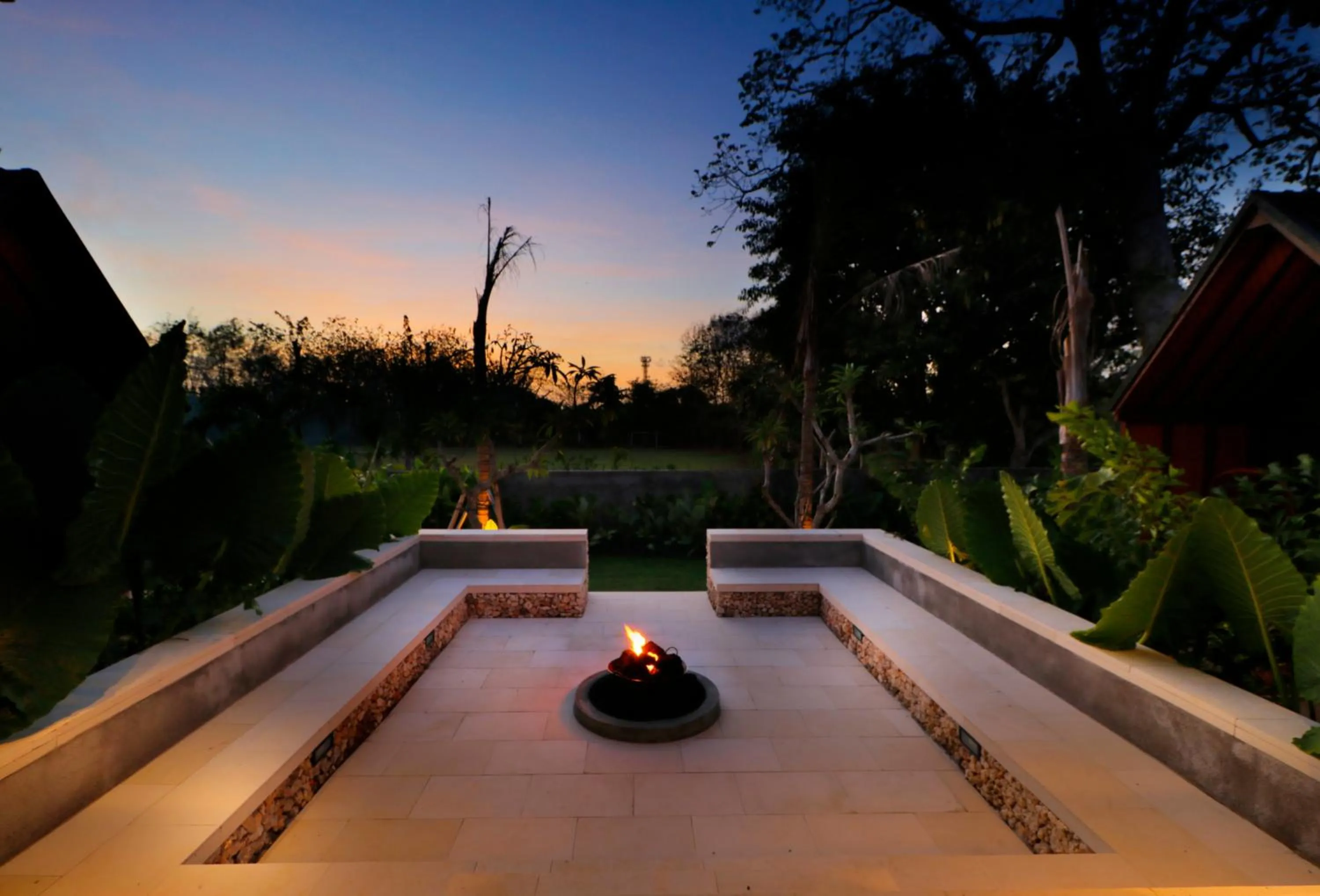 Sunset in Bingin Lodge Uluwatu