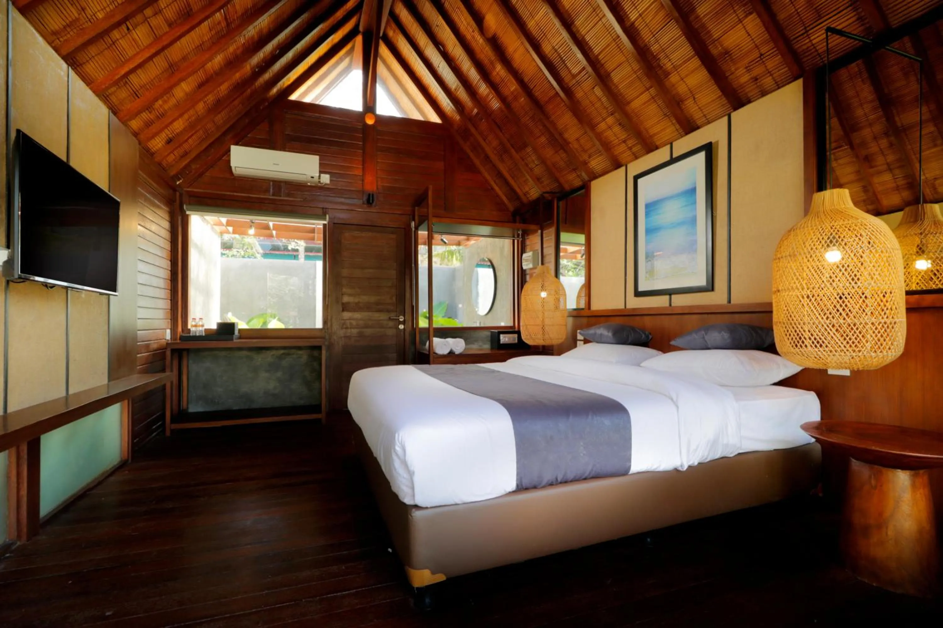 Bed in Bingin Lodge Uluwatu