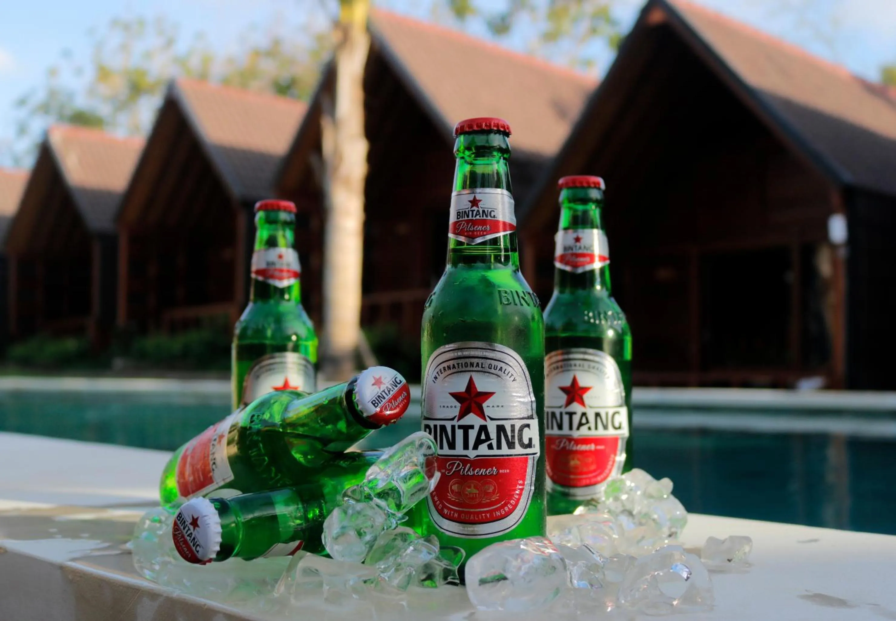 Drinks in Bingin Lodge Uluwatu