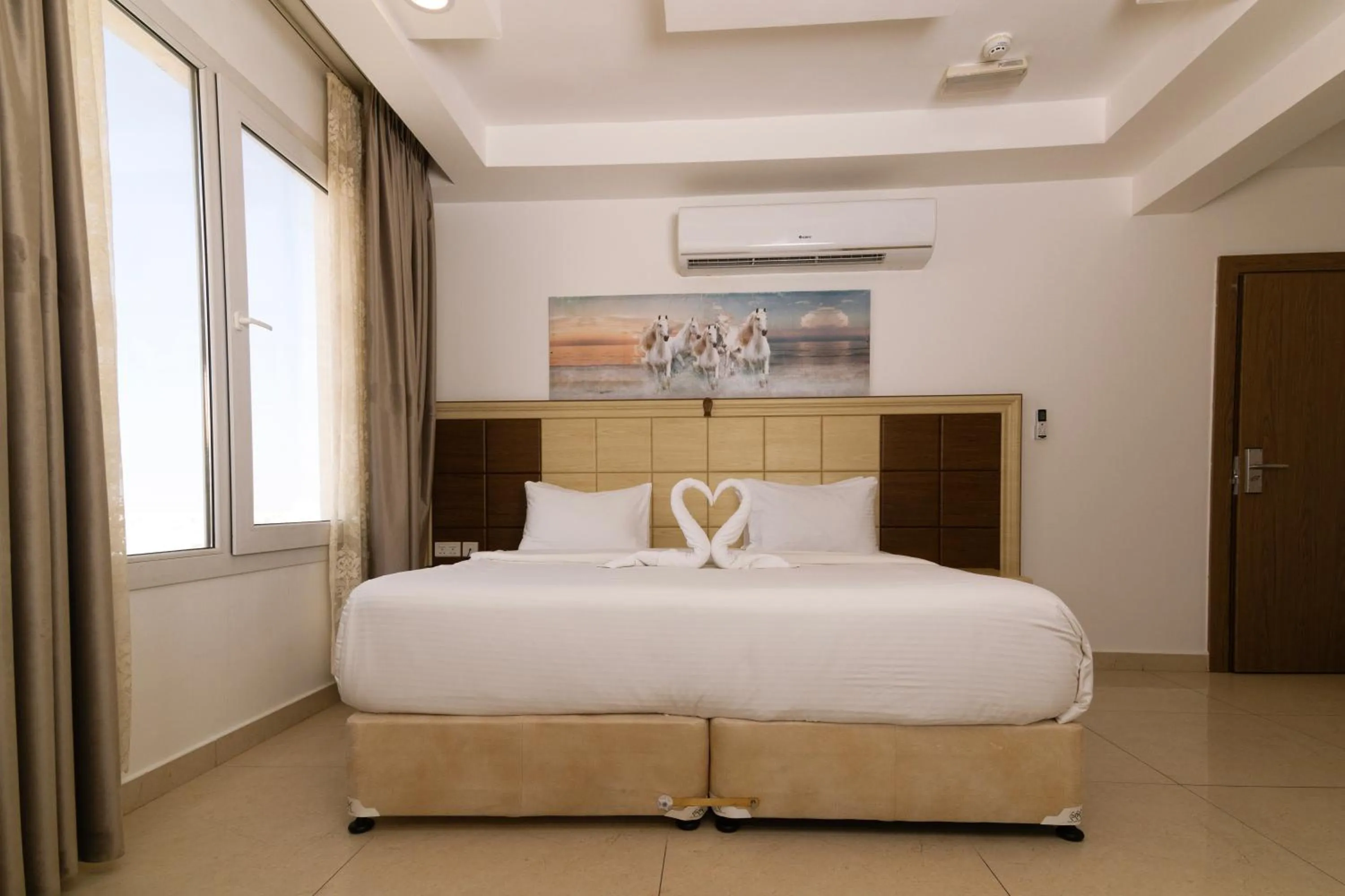 Bed in Diamond Star Hotel فندق النجمة الماسية