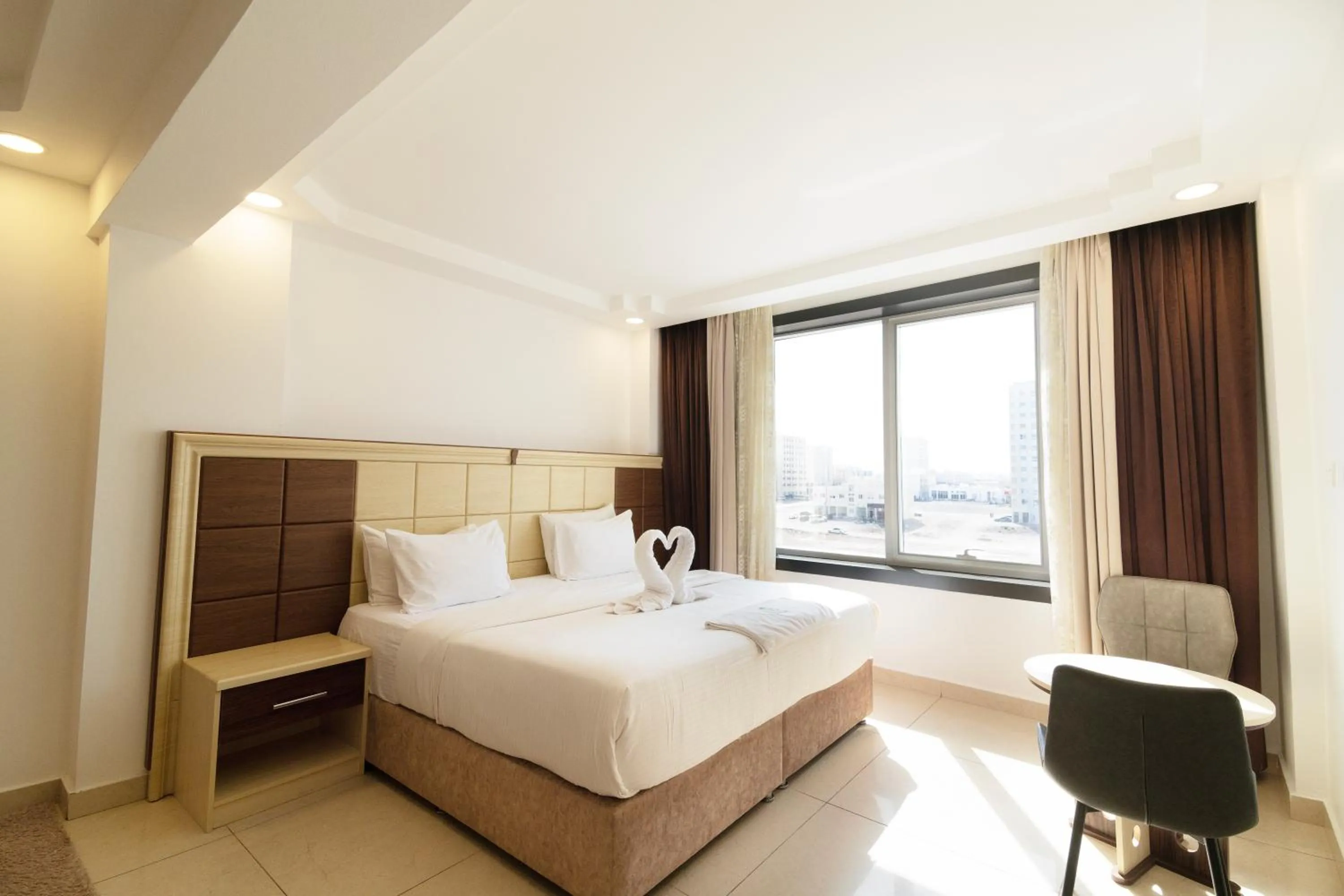 Bed in Diamond Star Hotel فندق النجمة الماسية