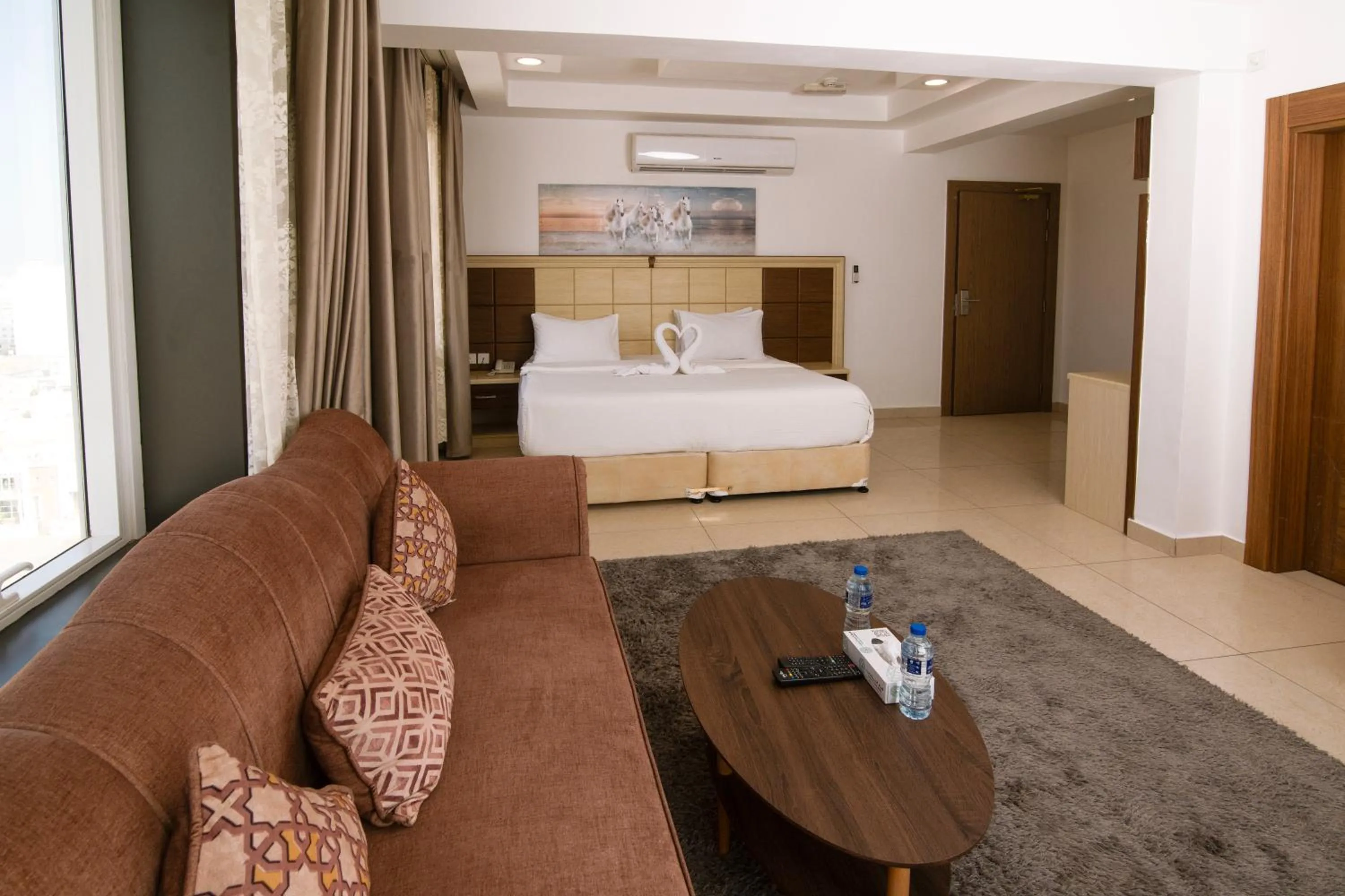 Bed in Diamond Star Hotel فندق النجمة الماسية