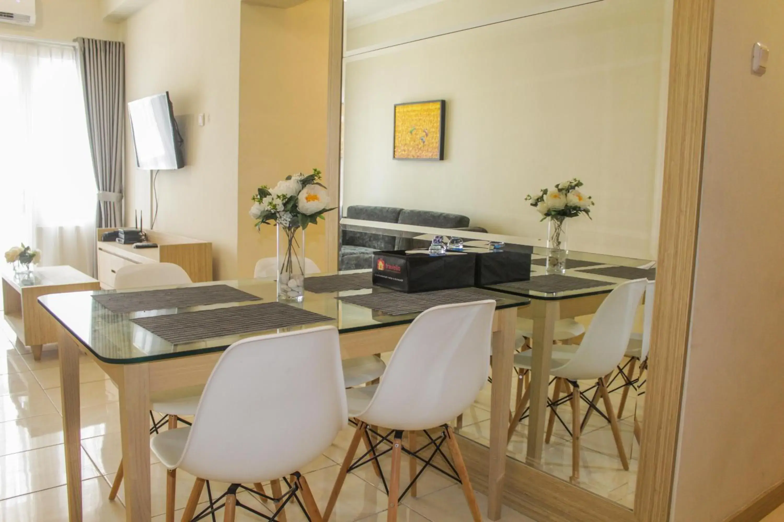Homey 2BR Apartment at Grand Palace Kemayoran By Travelio Homey 2BR Apartment at Grand Palace Kemayoran By Travelio