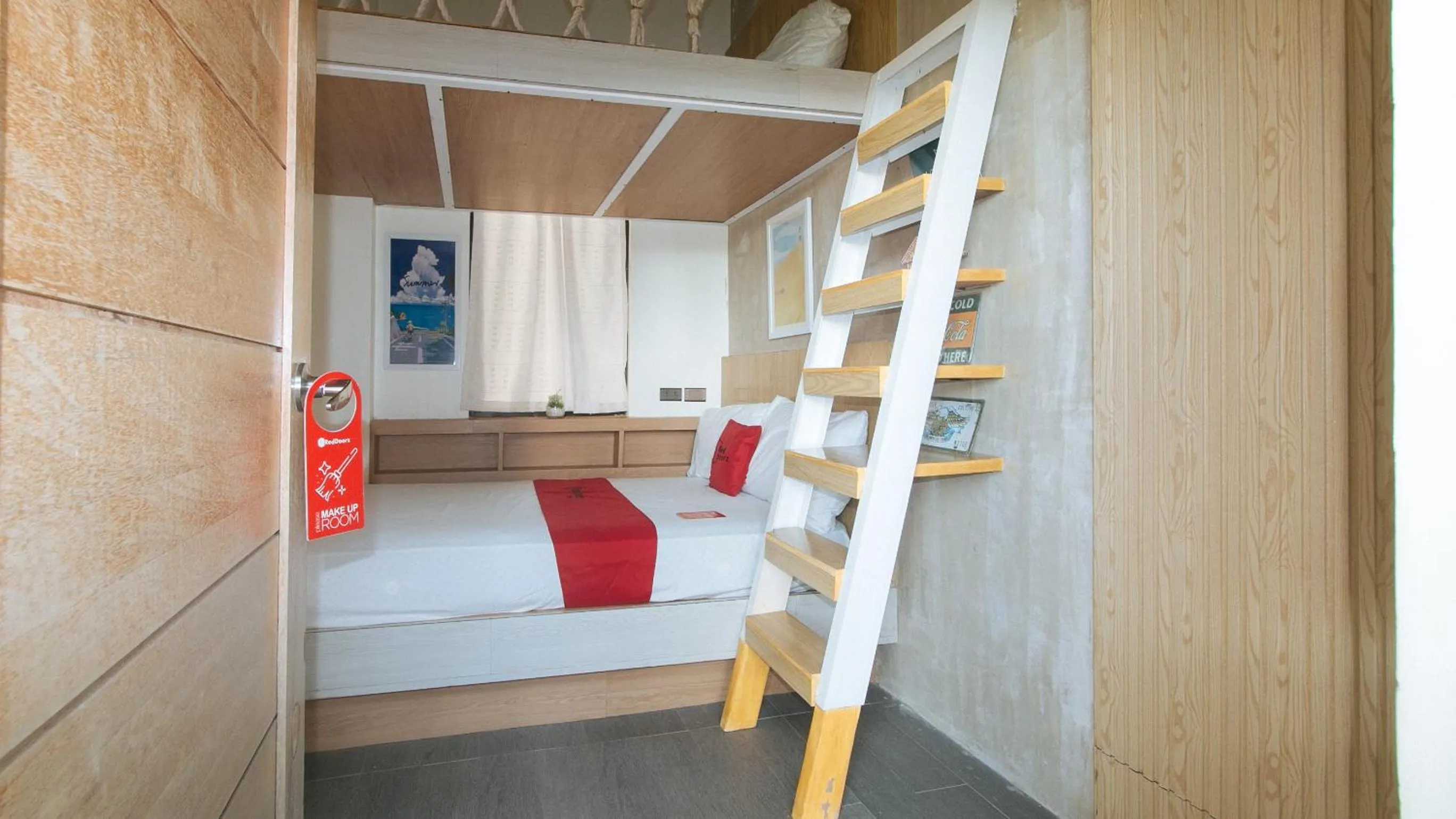 Photo of the whole room, Bed in RedDoorz at Anton's Loft Designer Resort Pansol Calamba Laguna