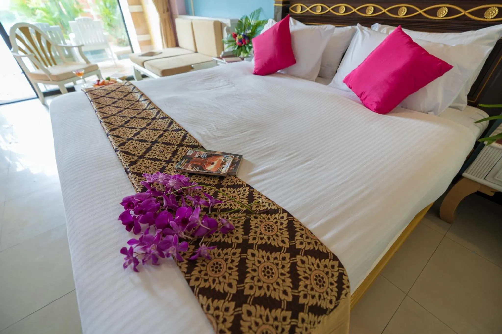 Bed in Krabi Nature Beach Resort