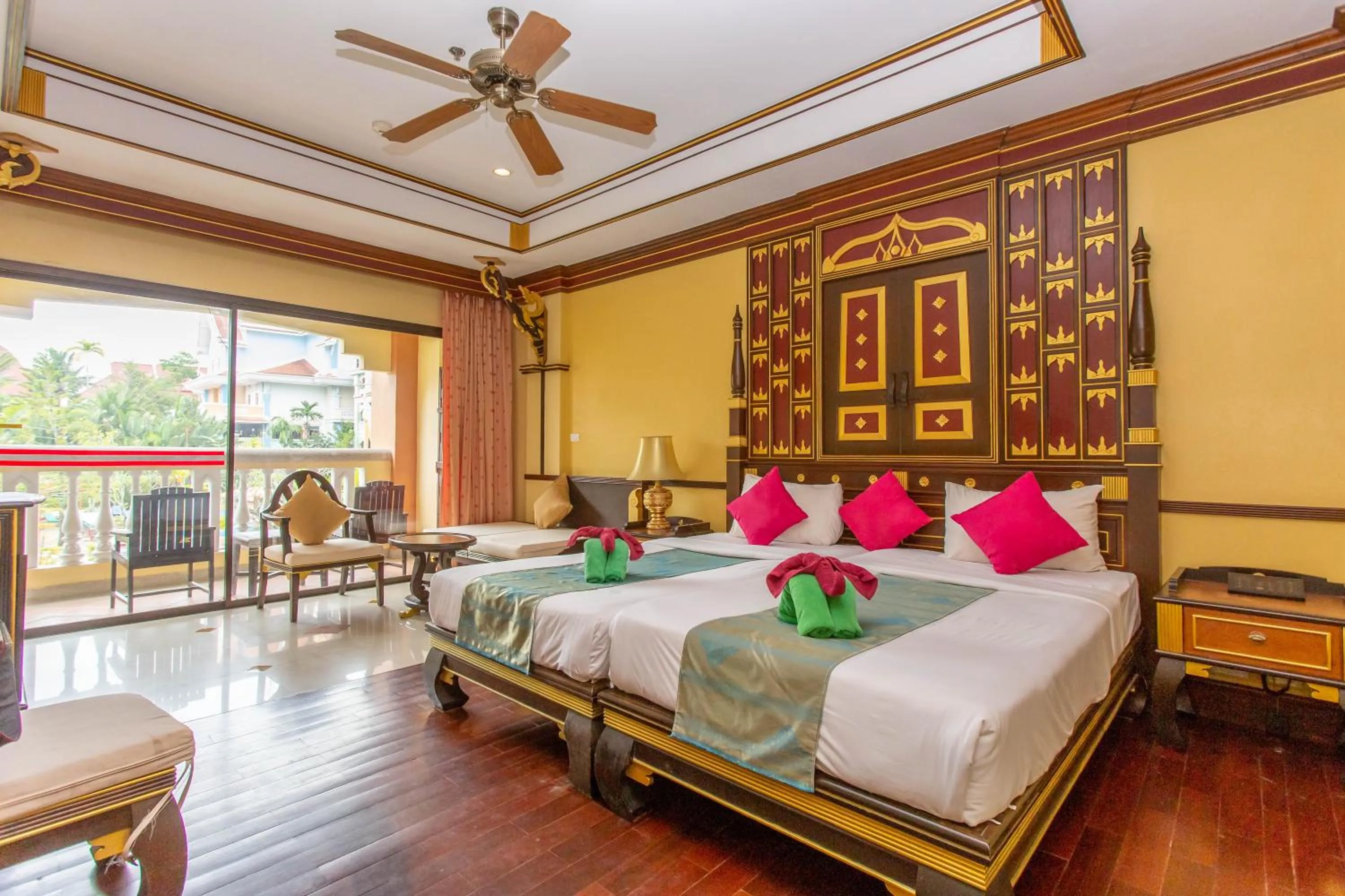 Bedroom in Krabi Nature Beach Resort