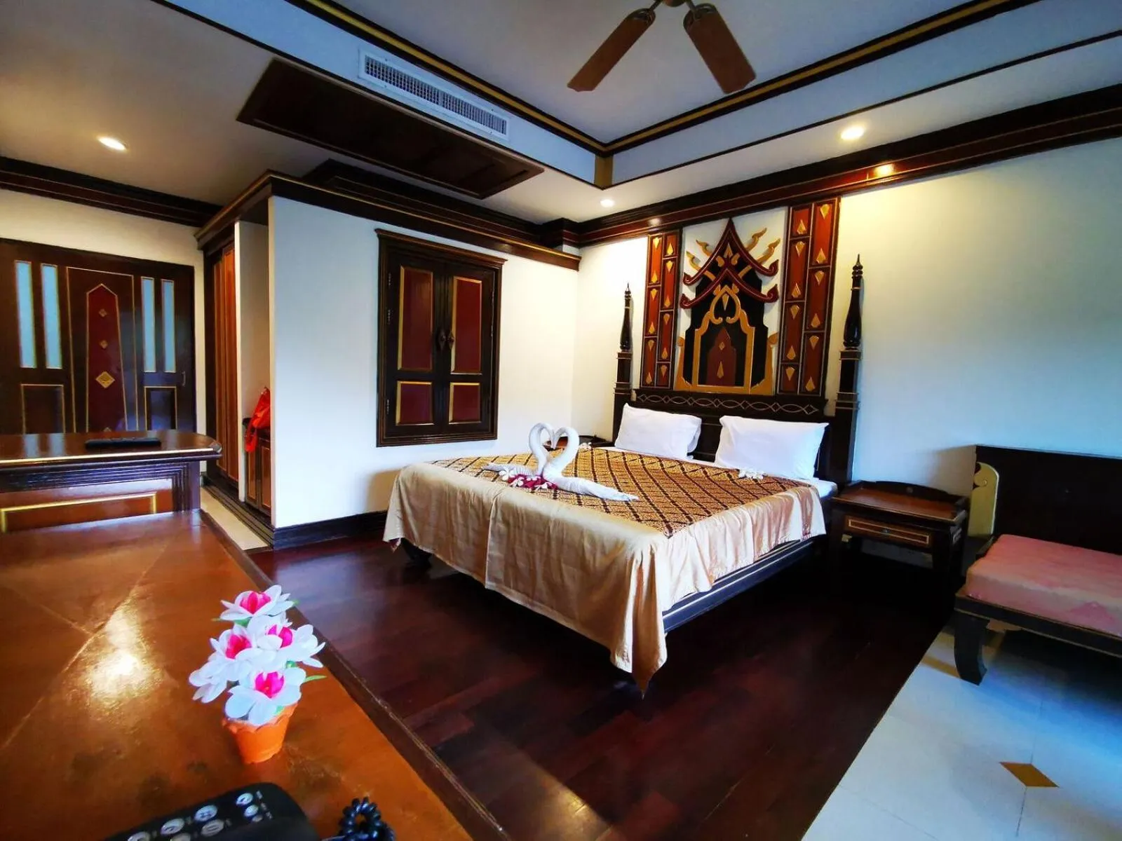 Bed in Krabi Nature Beach Resort