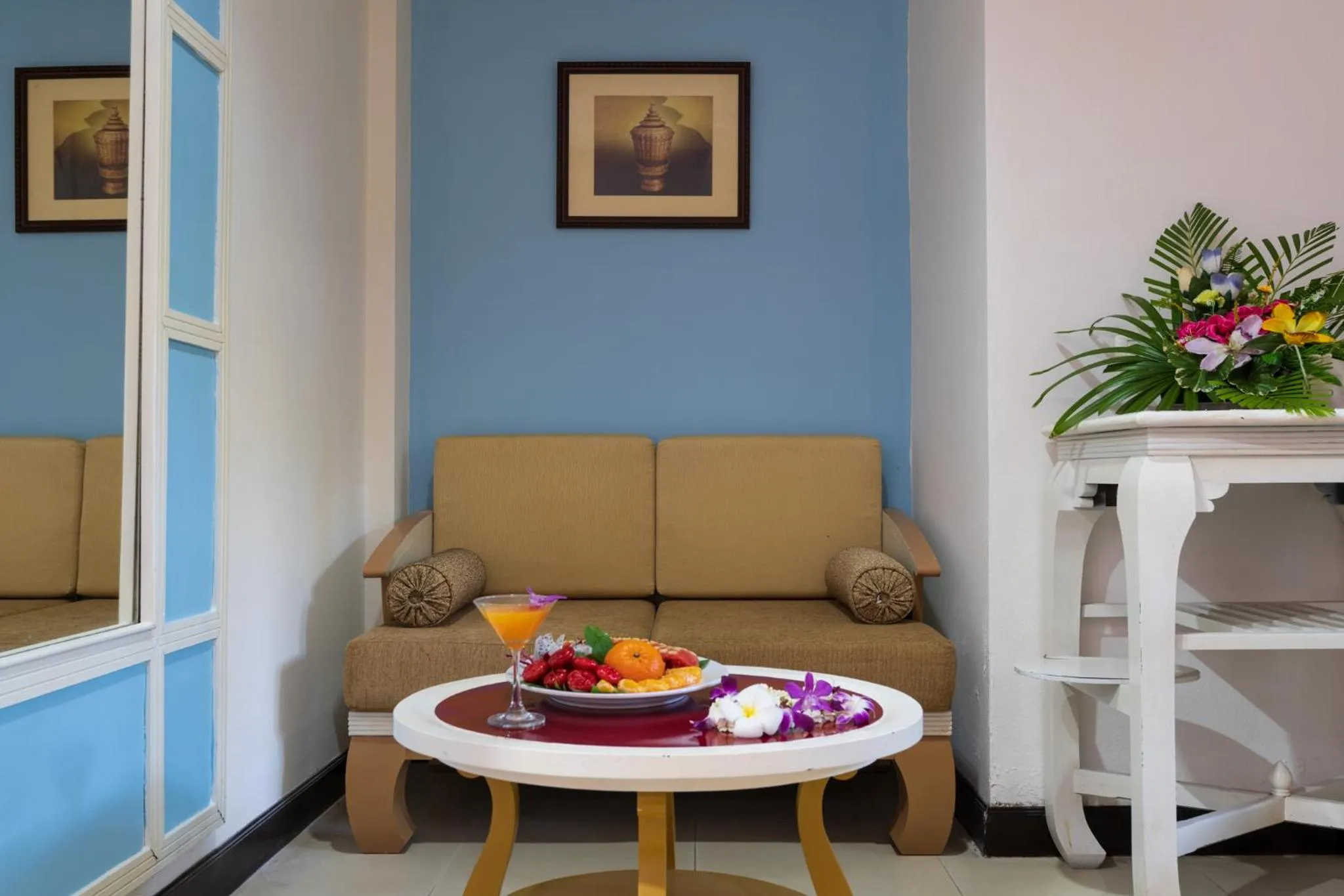 Living room in Krabi Nature Beach Resort