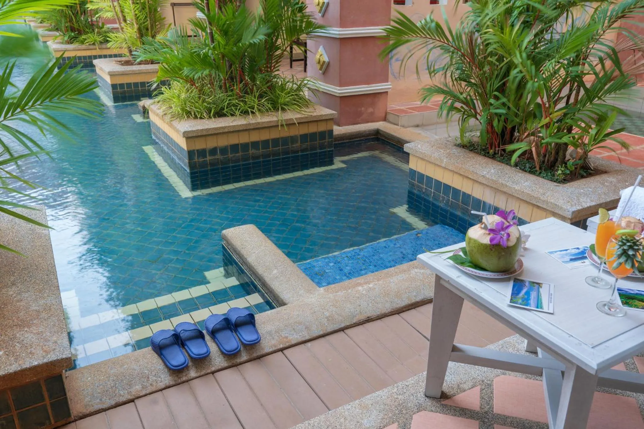 Patio in Krabi Nature Beach Resort