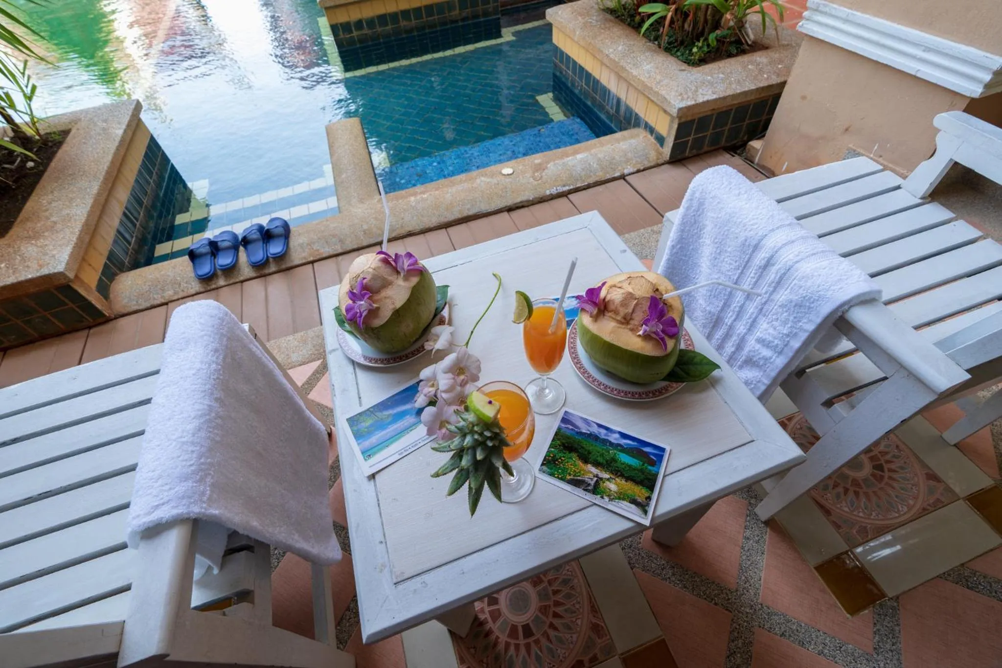 Patio in Krabi Nature Beach Resort