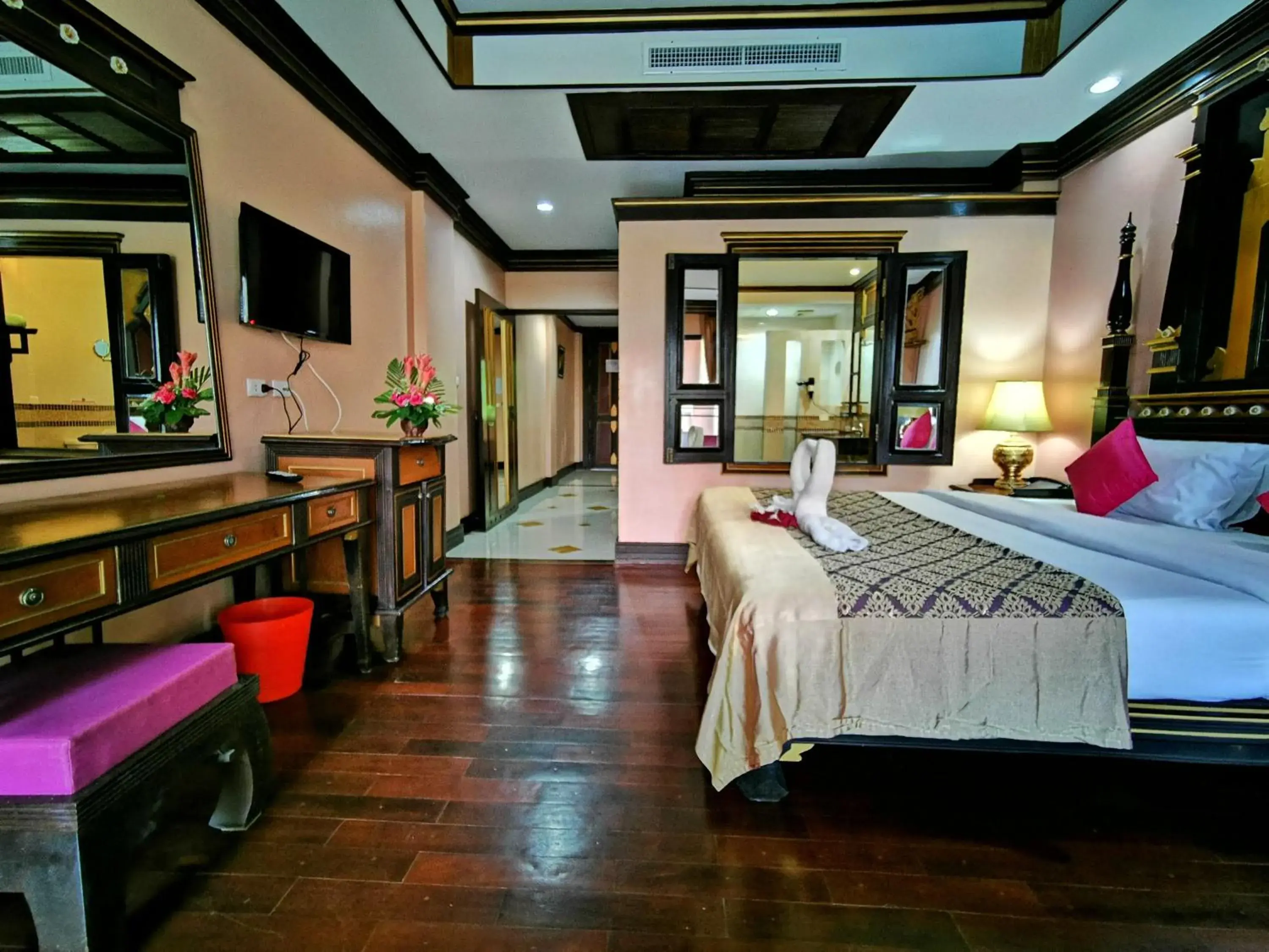 Bed in Krabi Nature Beach Resort Bed in Krabi Nature Beach Resort