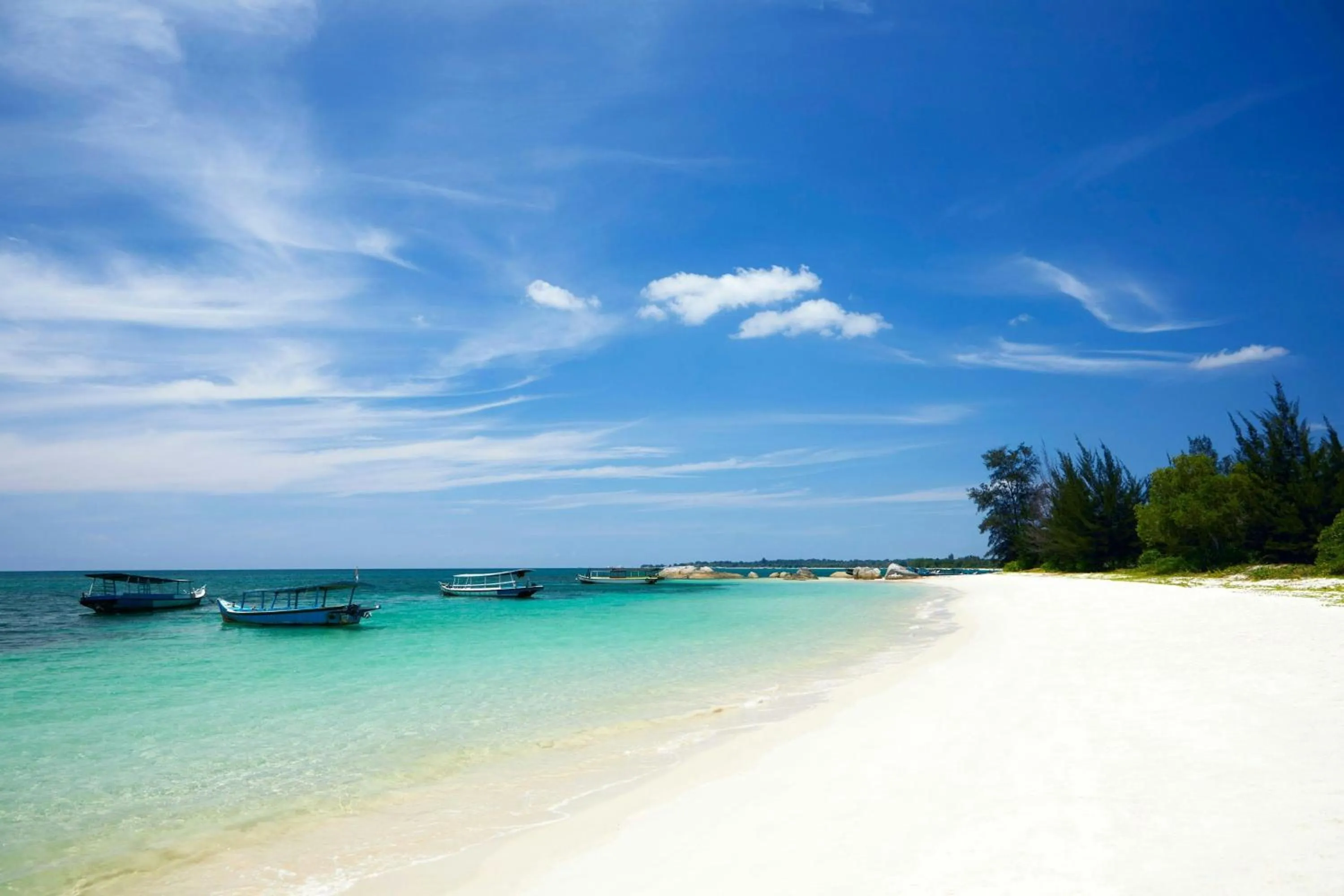 Beach in Sheraton Belitung Resort