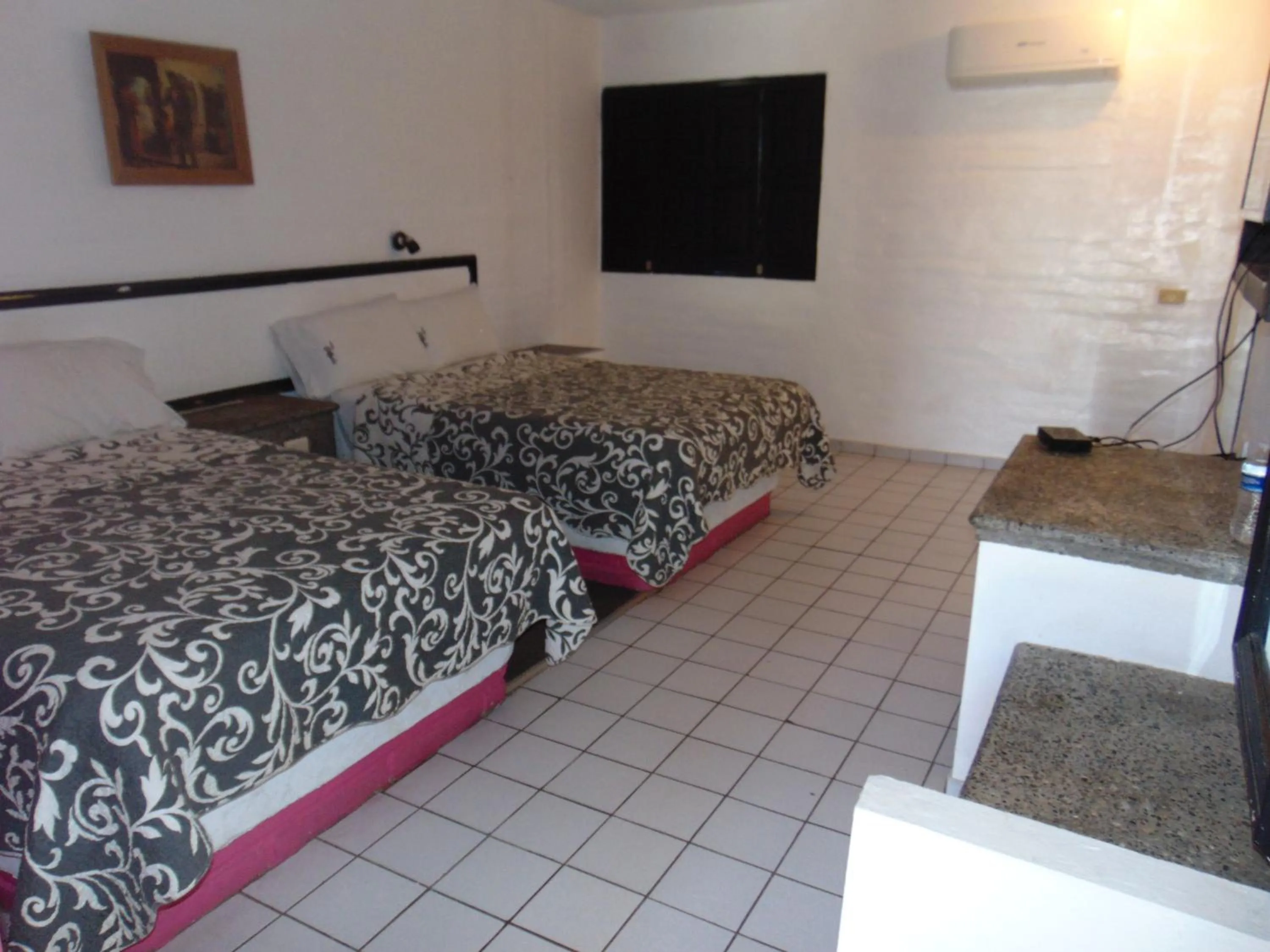 Bed in Hotel El Rancho